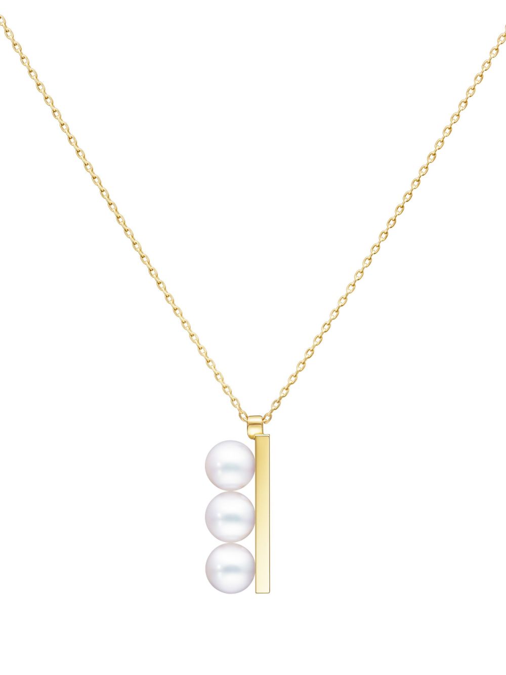 TASAKI 18K黄金 Balance Luxe Neo 珍珠项链 - 金色