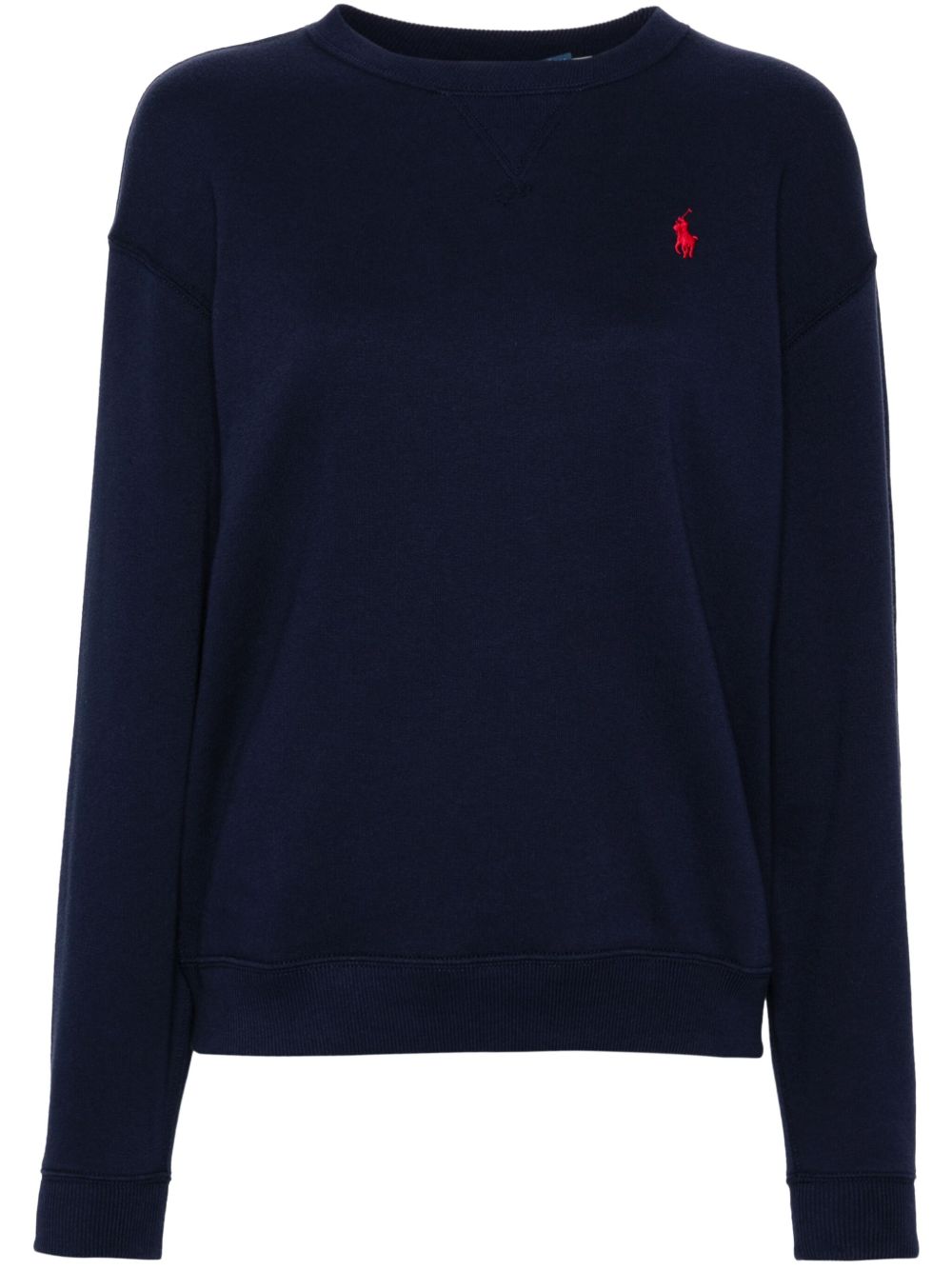 Polo Ralph Lauren Polo Pony 刺绣毛衣 - 蓝色