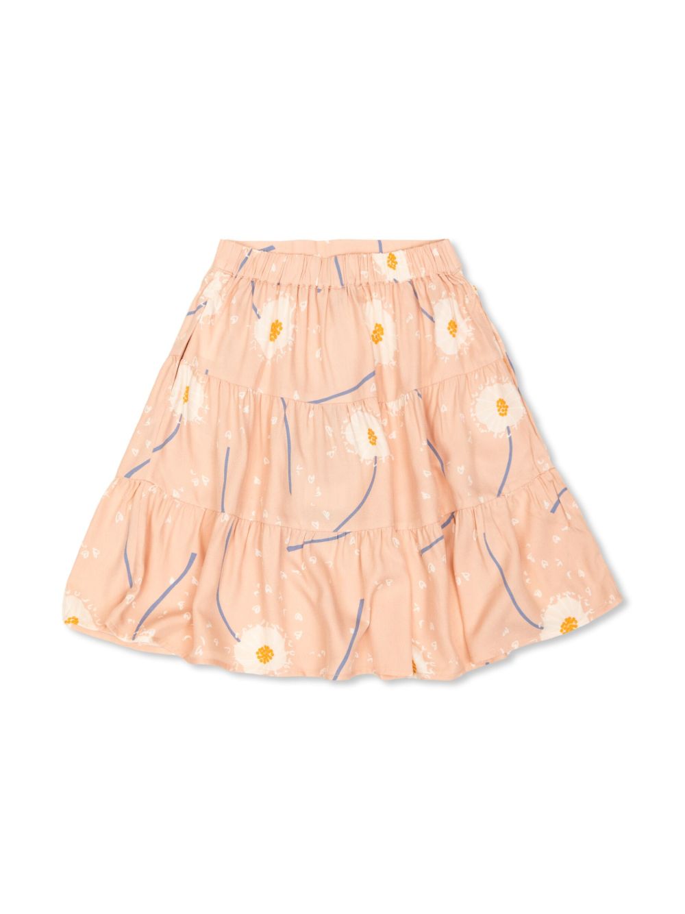 Stella McCartney Kids 花卉印花半身裙 - 粉色