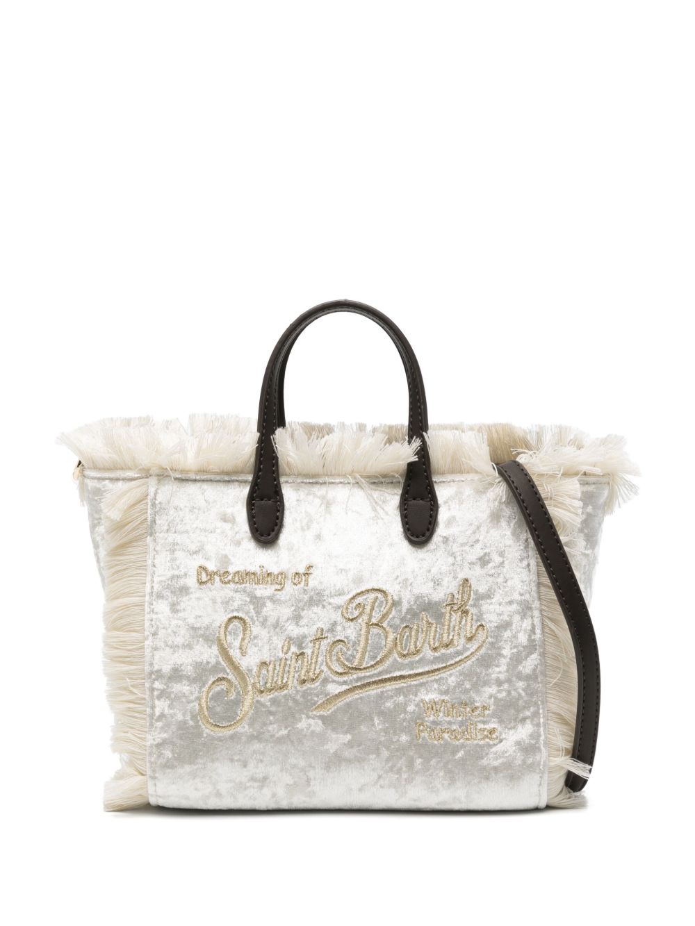 MC2 Saint Barth Kids Vanity 迷你单肩包 - 白色
