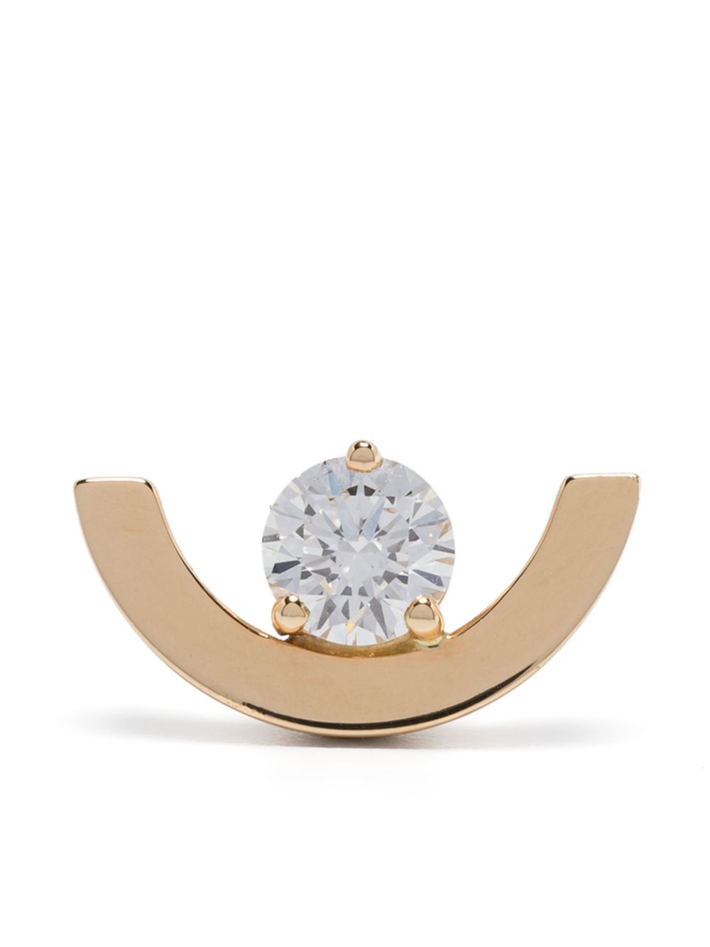 Loyal.e Paris 18K黄金 Intrépide Petit 钻石耳环 - 金色
