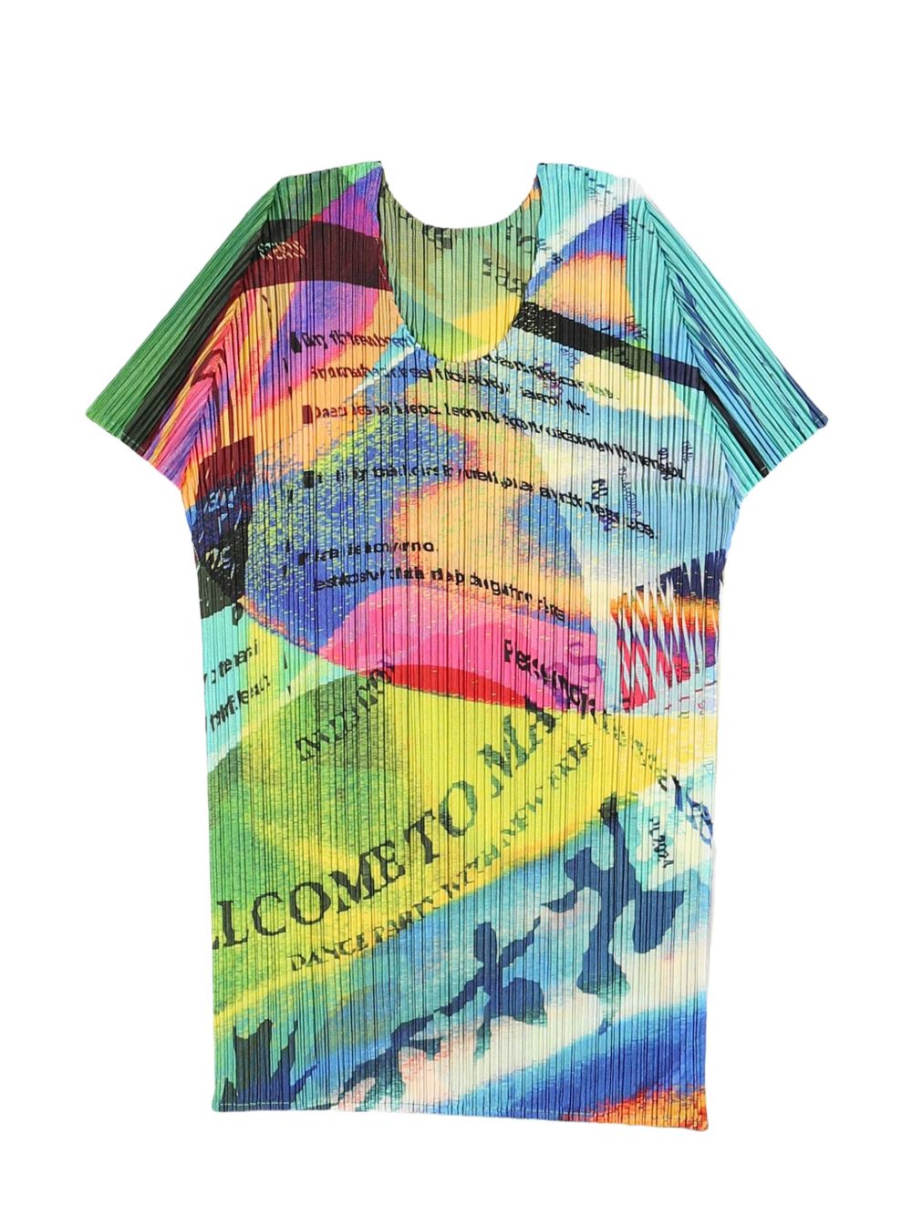 Pleats Please Issey Miyake Voyager T-shirt - 蓝色