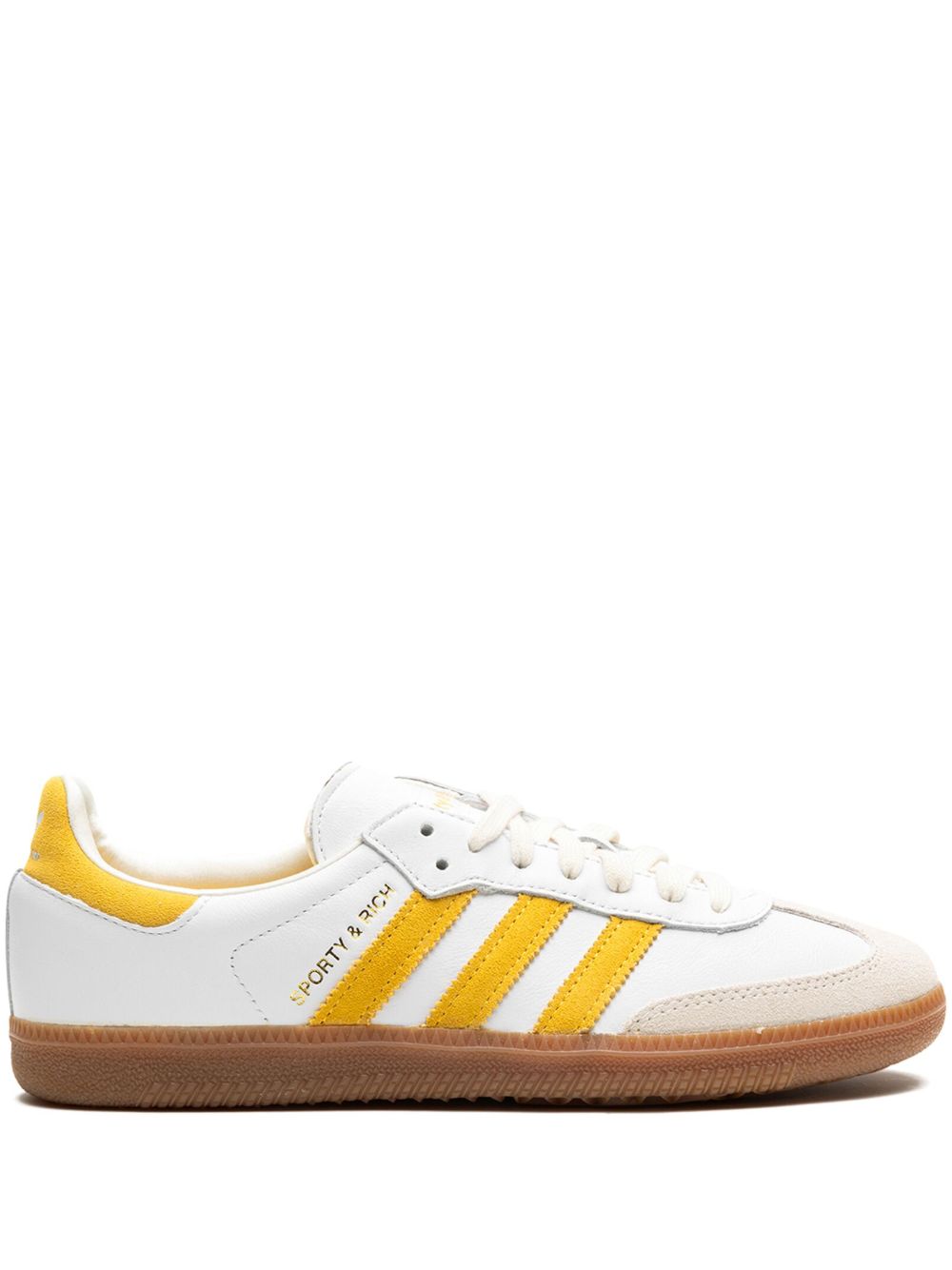 adidas Samba OG SPORTY & RICH - White Bold Gold 运动鞋 - 白色
