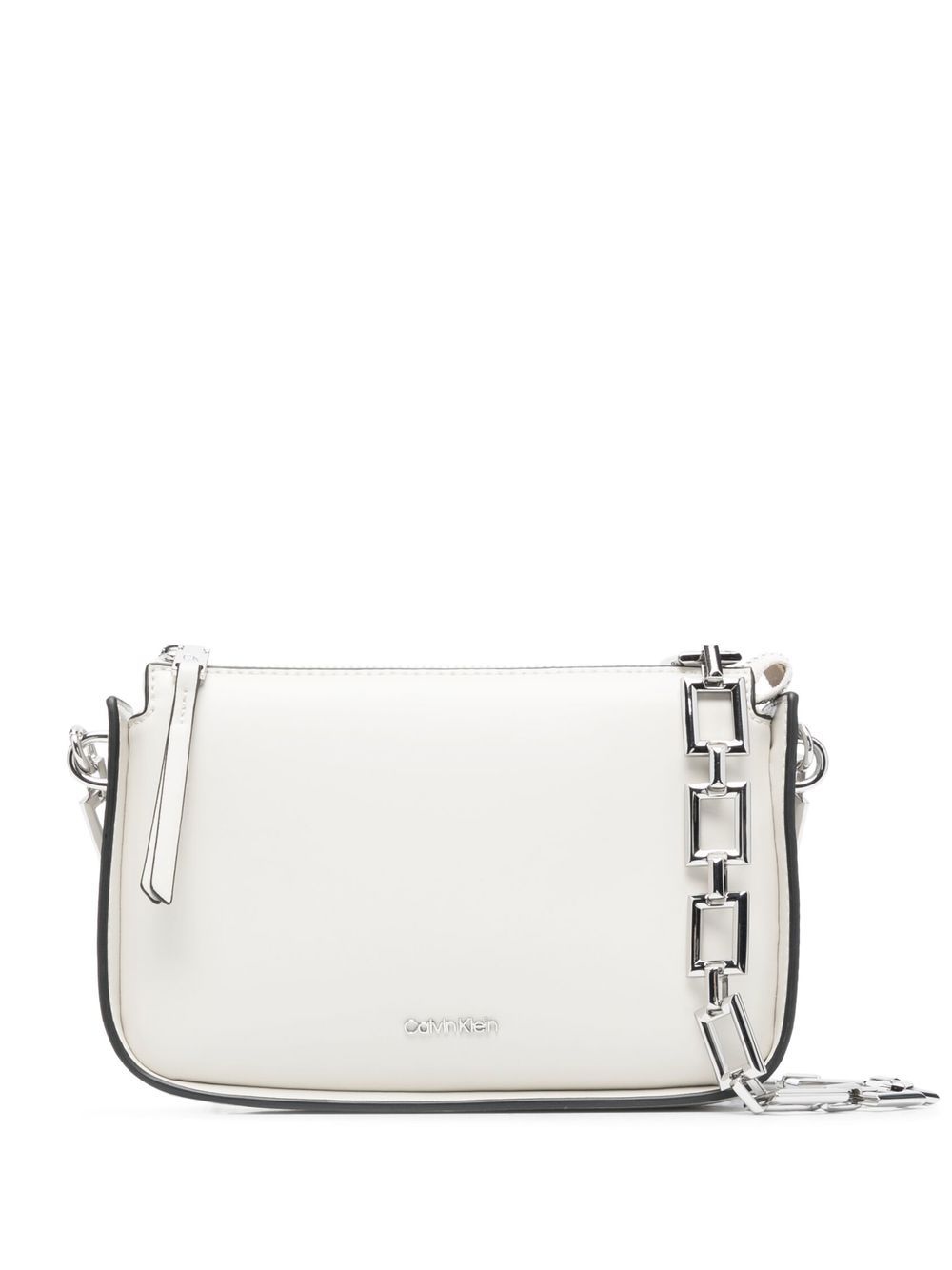 Calvin Klein logo斜挎包 - 白色