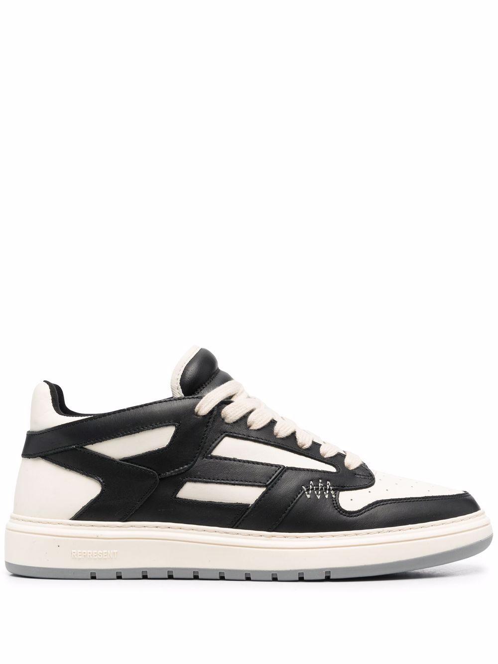 Represent Reptor Low 拼接运动鞋 - 黑色