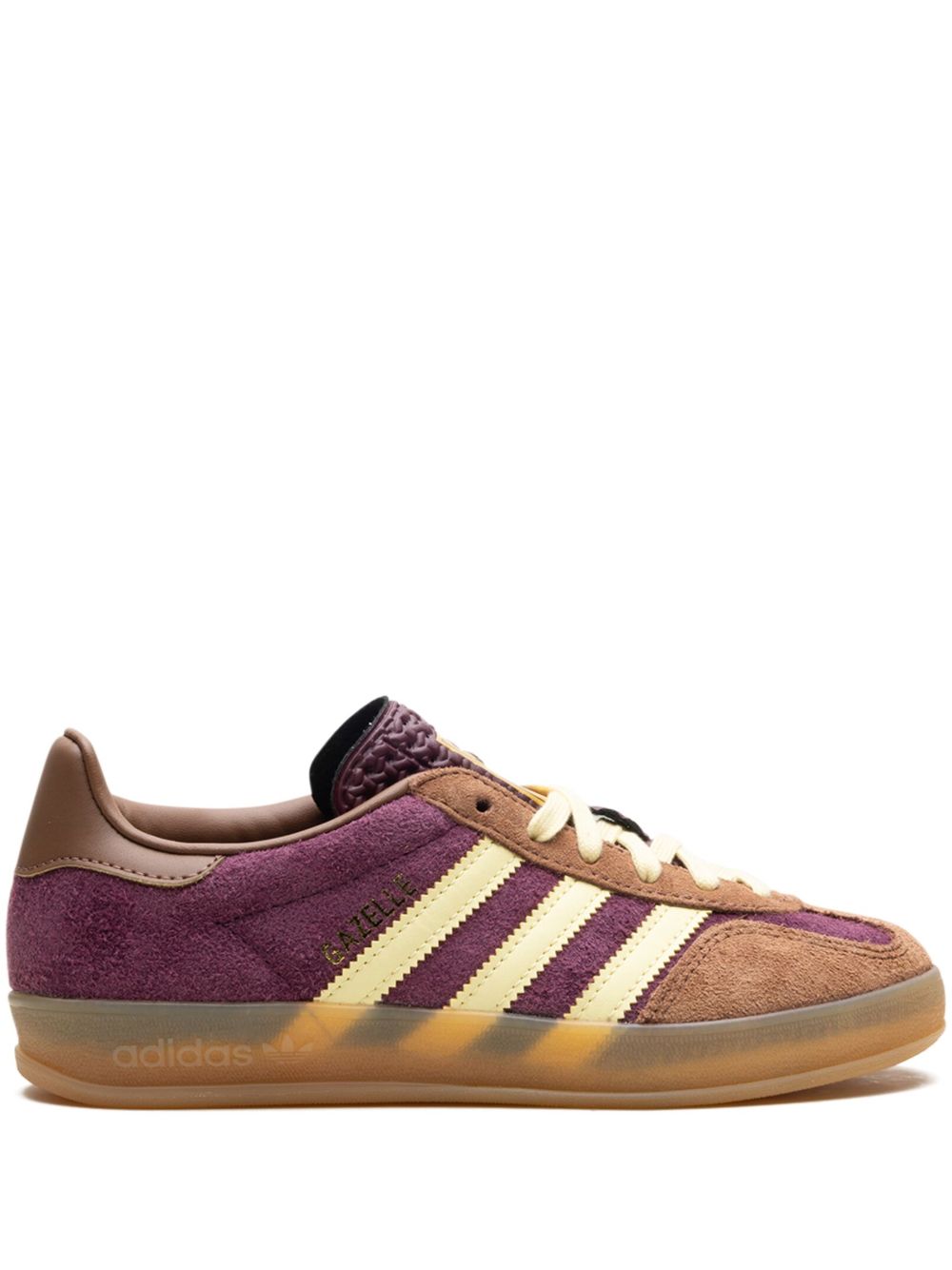 adidas Gazelle Indoor Maroon/Almost Yellow/Preloved Brown 运动鞋 - 褐色