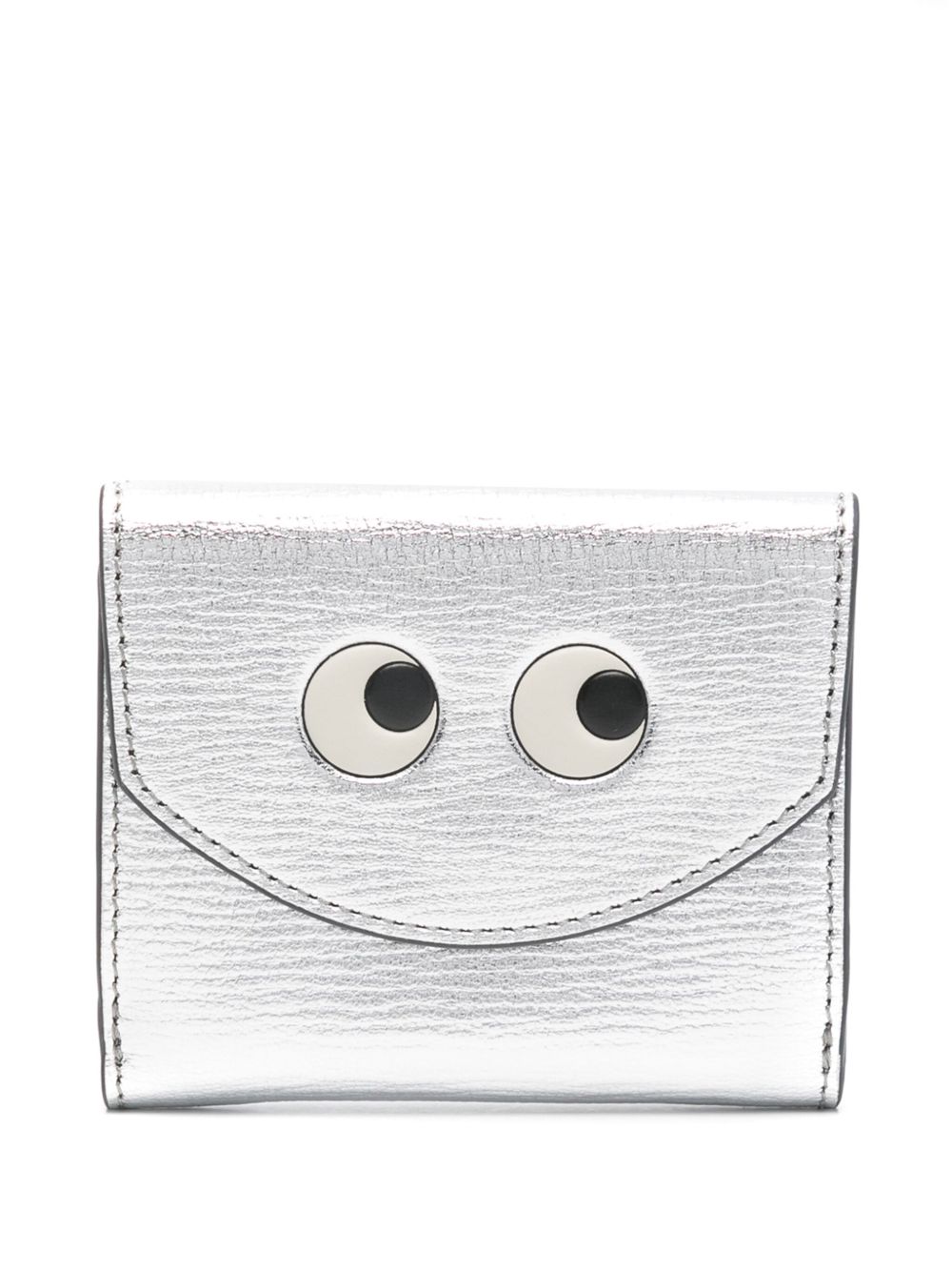 Anya Hindmarch Eyes 迷你钱包 - 银色
