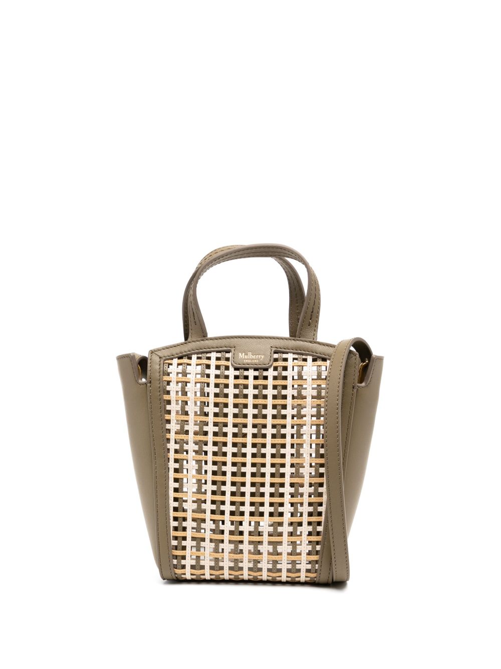 Mulberry Mini Clovelly 手提包 - 绿色