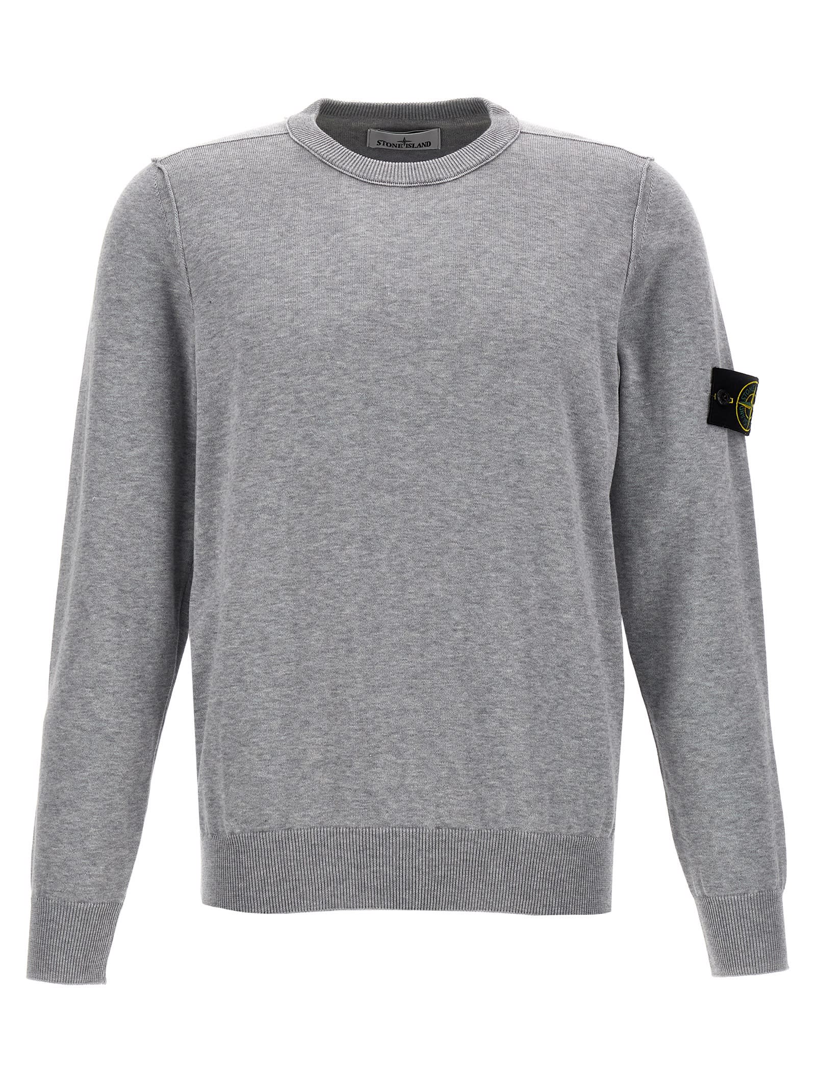 Stone Island Compass Patch Crewneck Jumper