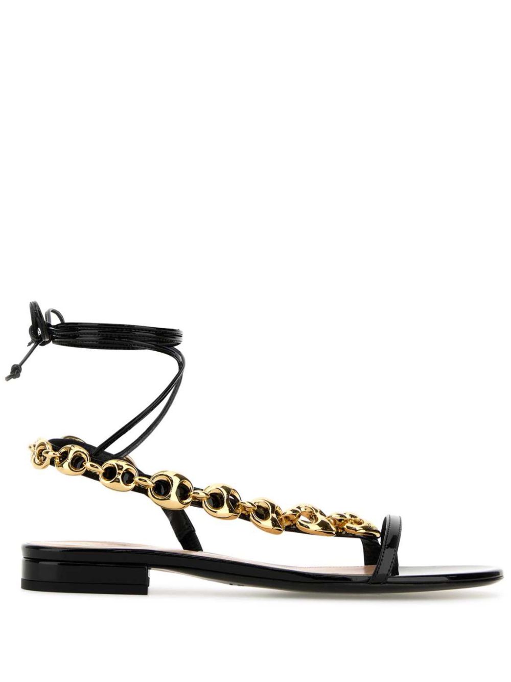 Gucci Marina Chain 凉鞋 - 黑色
