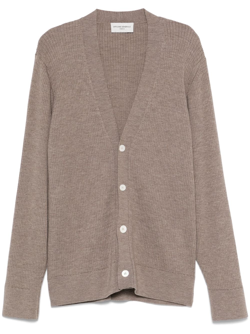 Officine Generale Miles 开衫 - 褐色