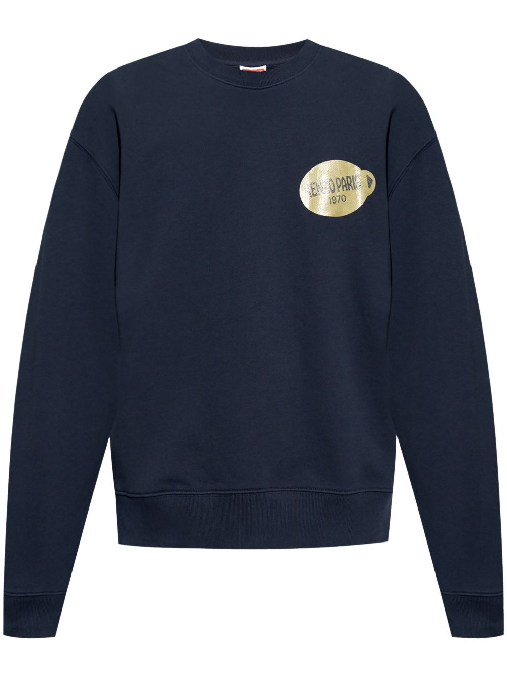 Kenzo Fruit Stickers 棉卫衣 - 蓝色