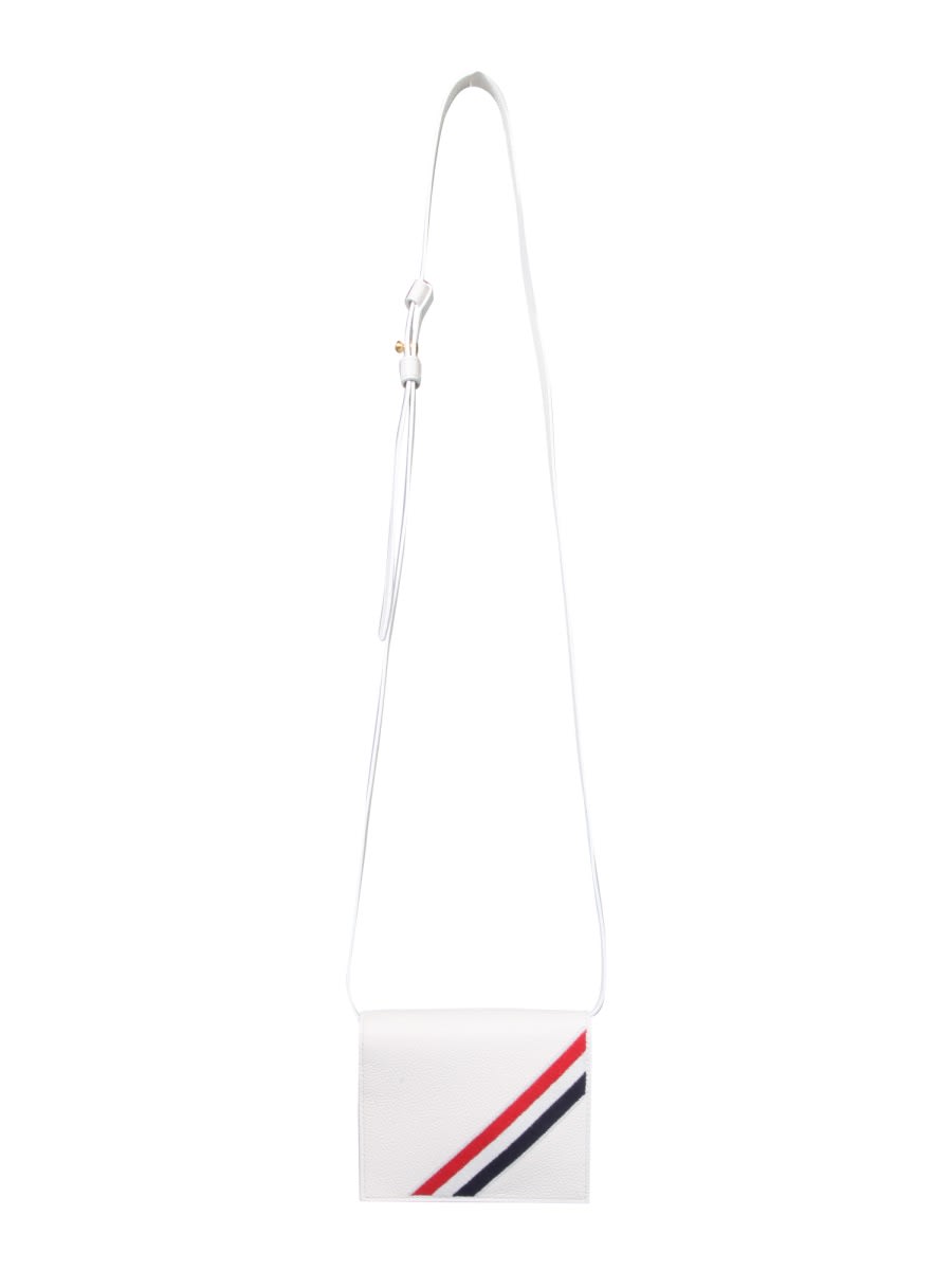 Thom Browne Card Holder With Shoulder Strap
