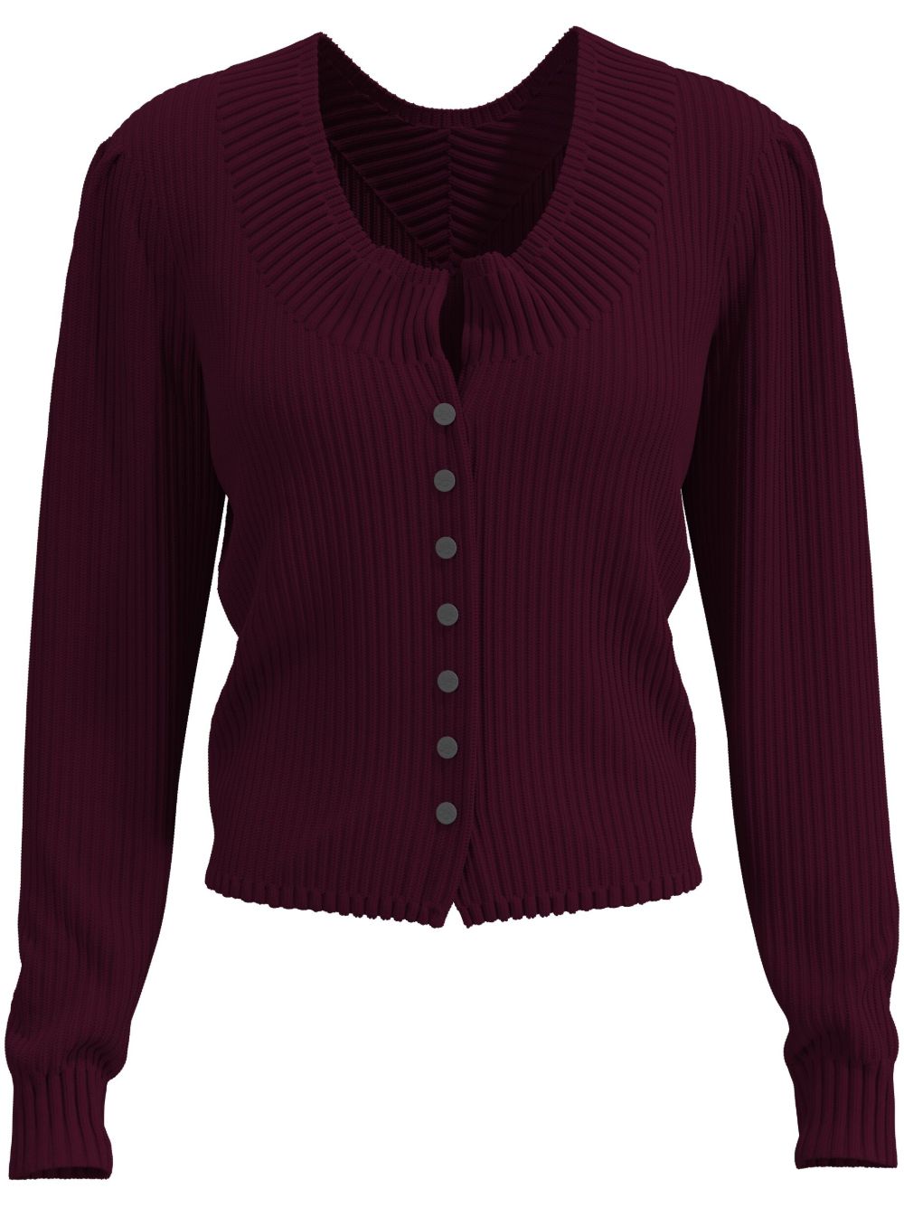 Margherita MACCAPANI Alpine 开衫 - 红色