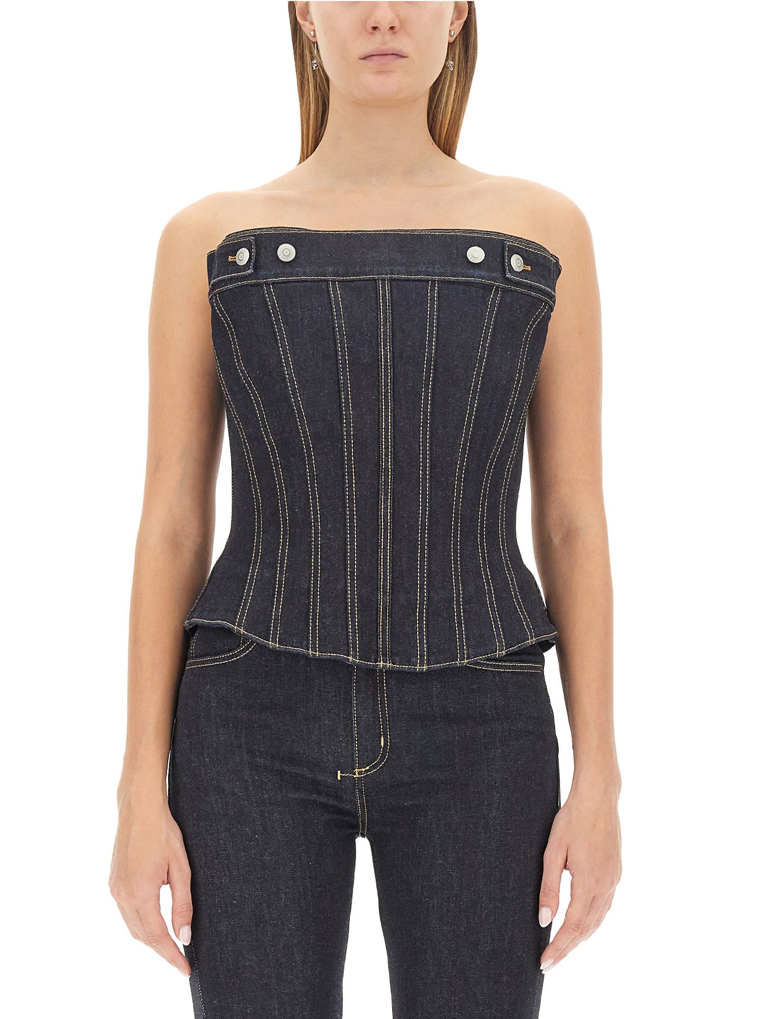 Alexander McQueen 紧身胸衣上衣