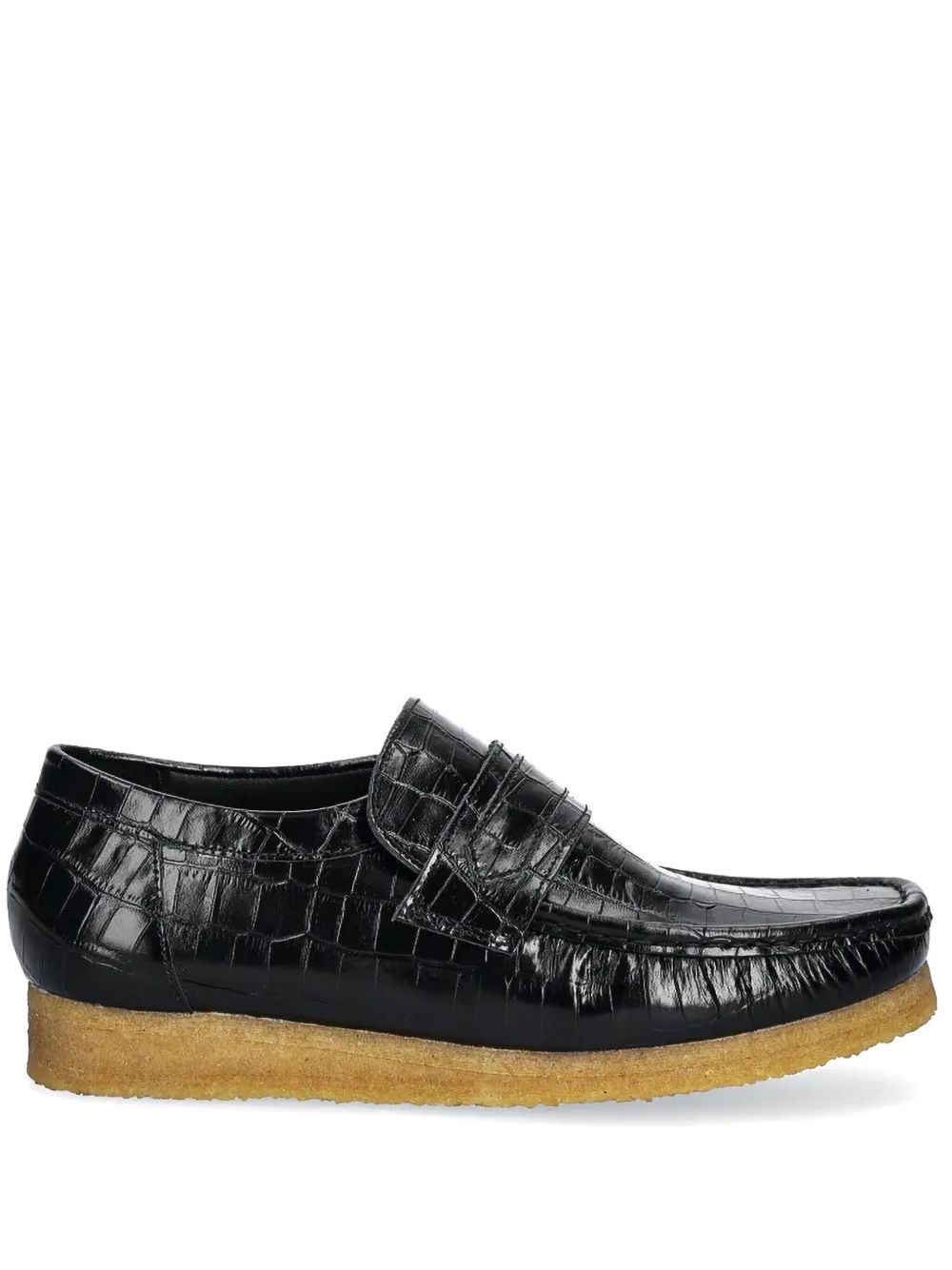 Clarks Originals Wallabe 乐福鞋 - 黑色