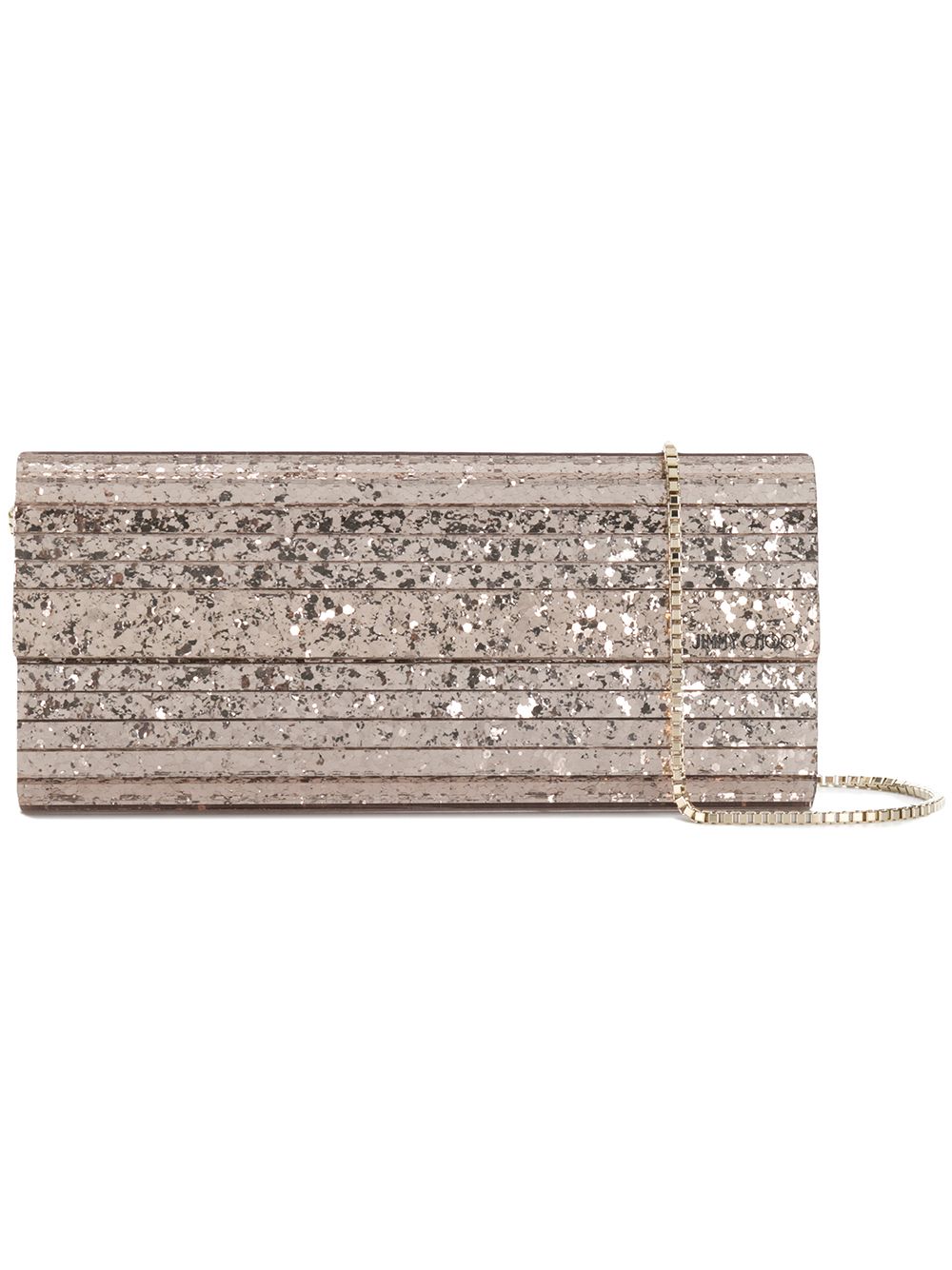 Jimmy Choo Sweetie手拿包 - 金属色