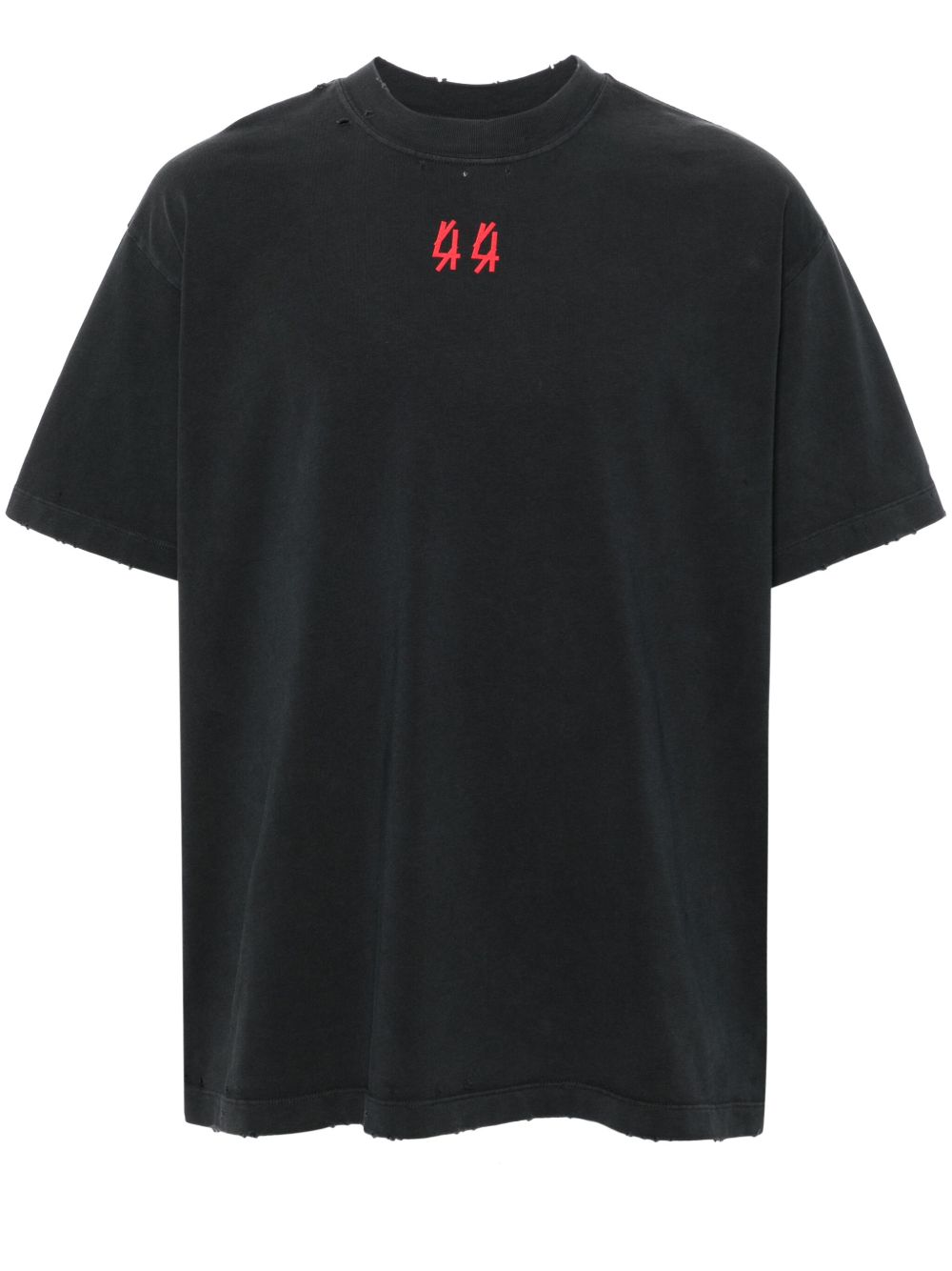 44 LABEL GROUP Vintage Leid T恤 - 黑色