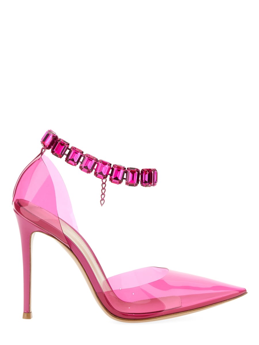 Gianvito Rossi水晶凉鞋