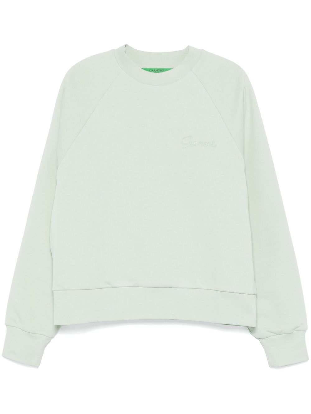Garment workshop logo刺绣卫衣 - 绿色