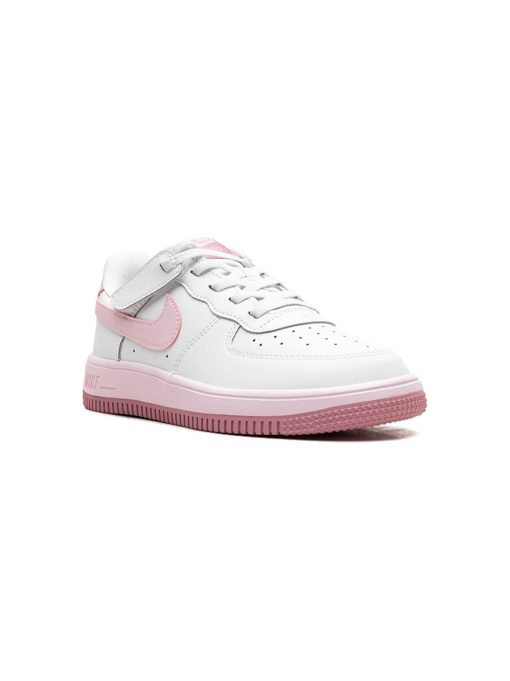 Nike Kids Force 1 Low EasyOn 运动鞋 - 白色