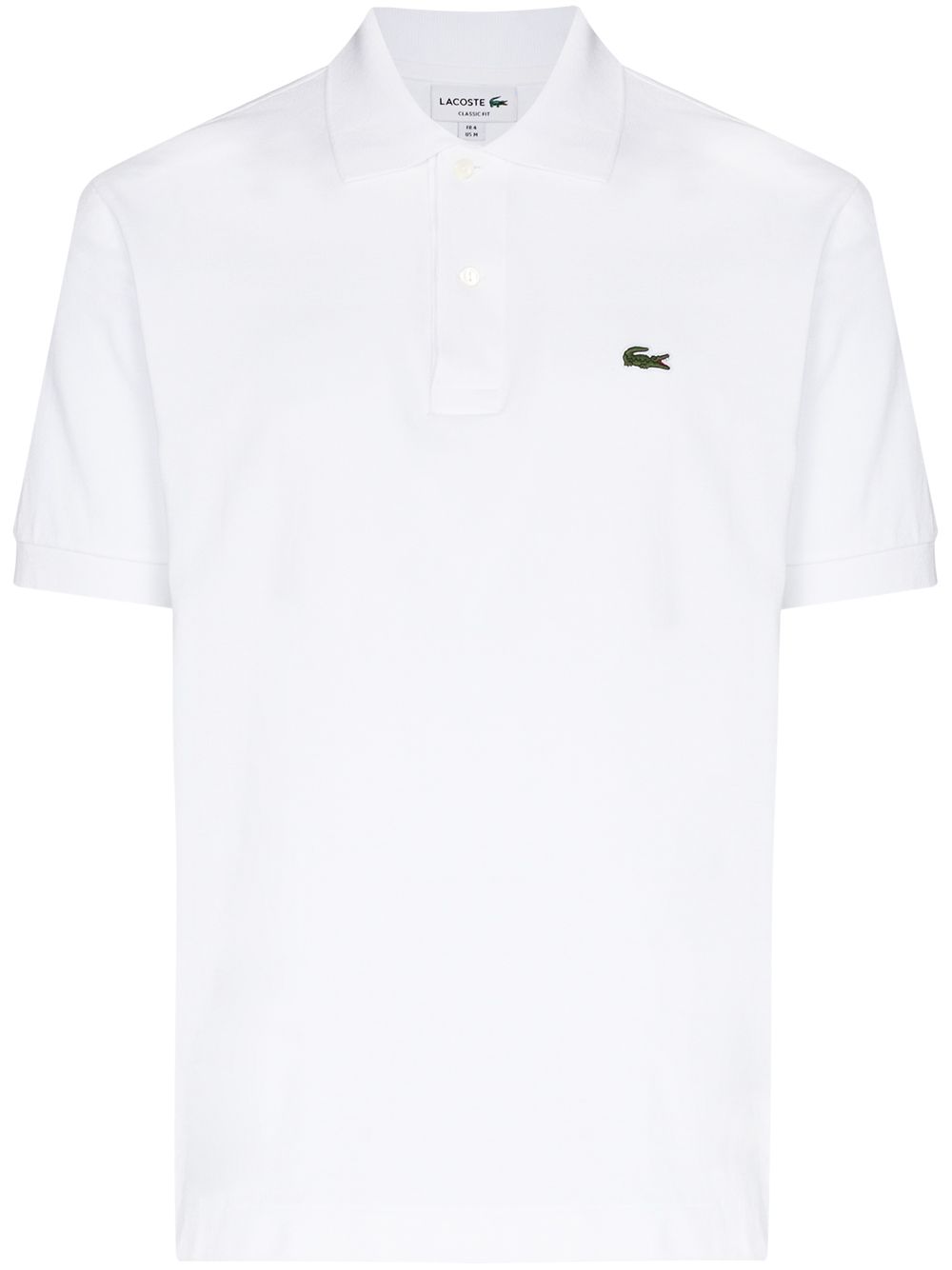 Lacoste logo细节polo衫 - 白色