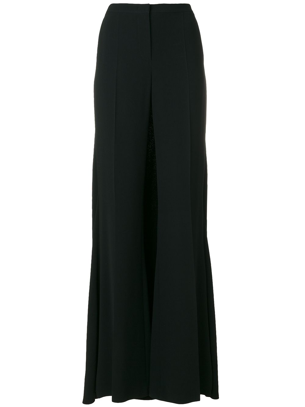 Alberta Ferretti 正装阔腿裤 - 黑色