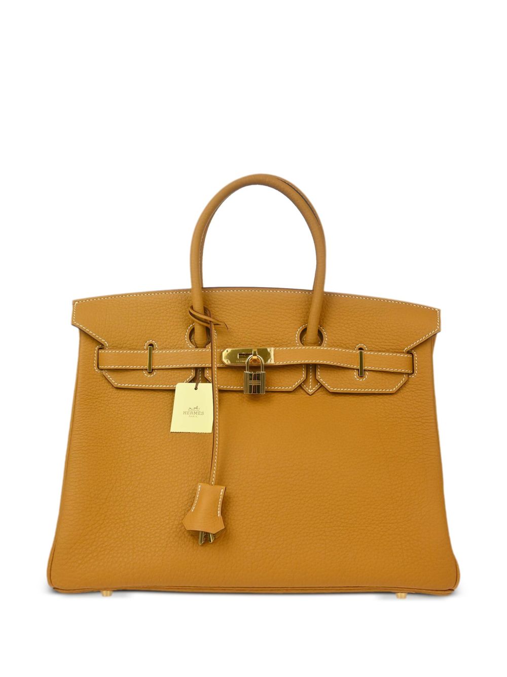 Hermès Pre-Owned Birkin 35 手提包（2005年典藏款） - 中性色