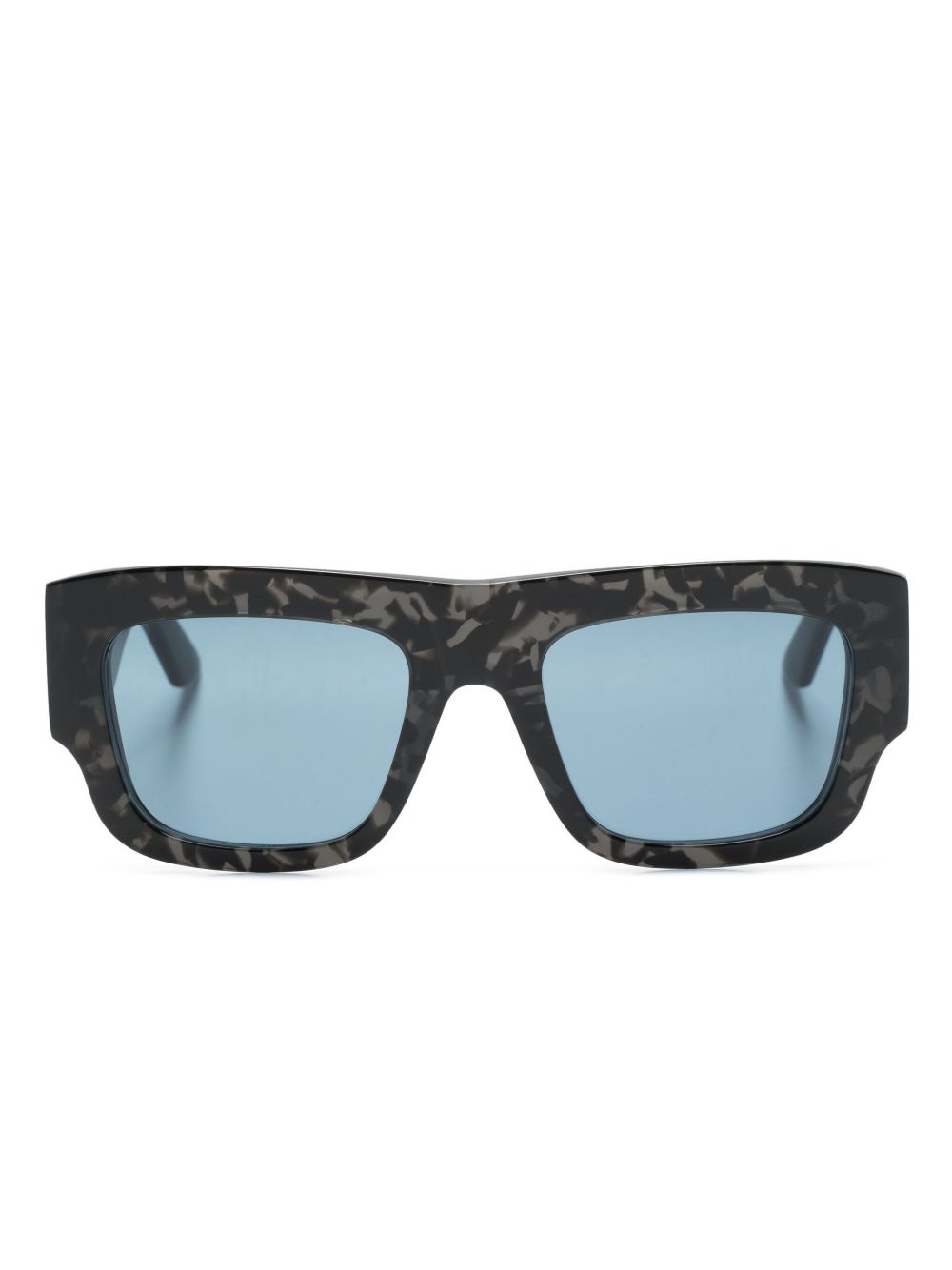 Alexander McQueen Eyewear AM 0449S 方框太阳眼镜 - 褐色