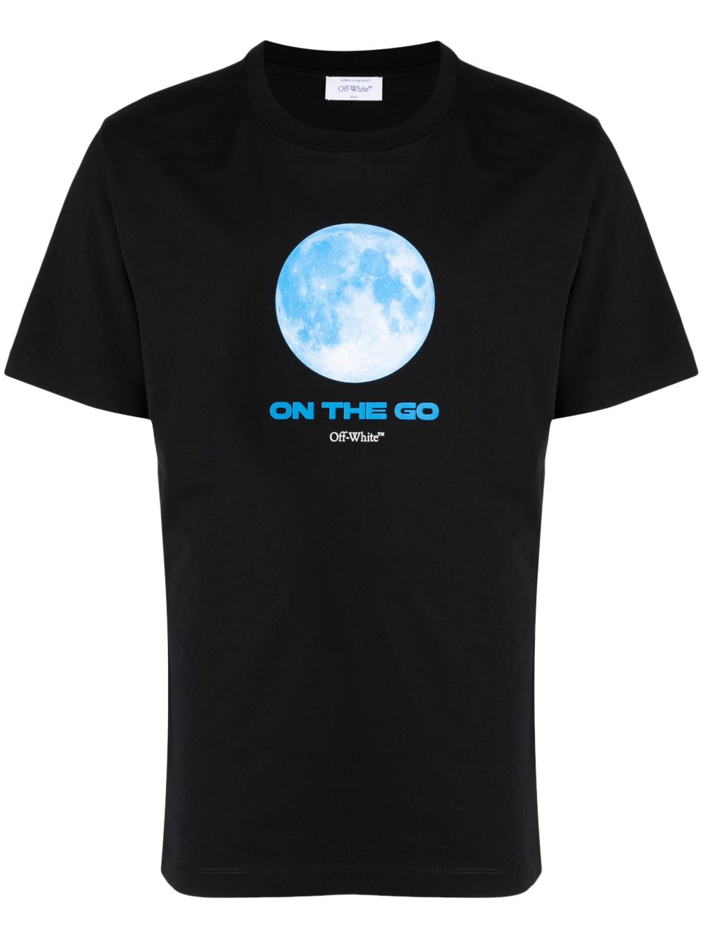 Off-White On The Go Moon 棉T恤 - 黑色