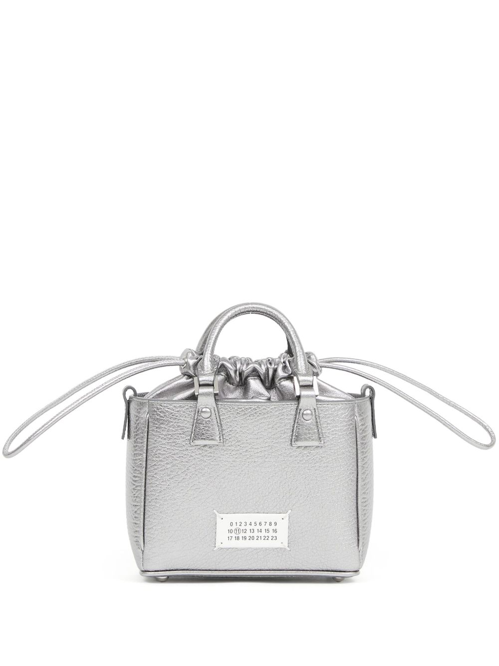 Maison Margiela 5AC 金属感效果托特包 - 银色