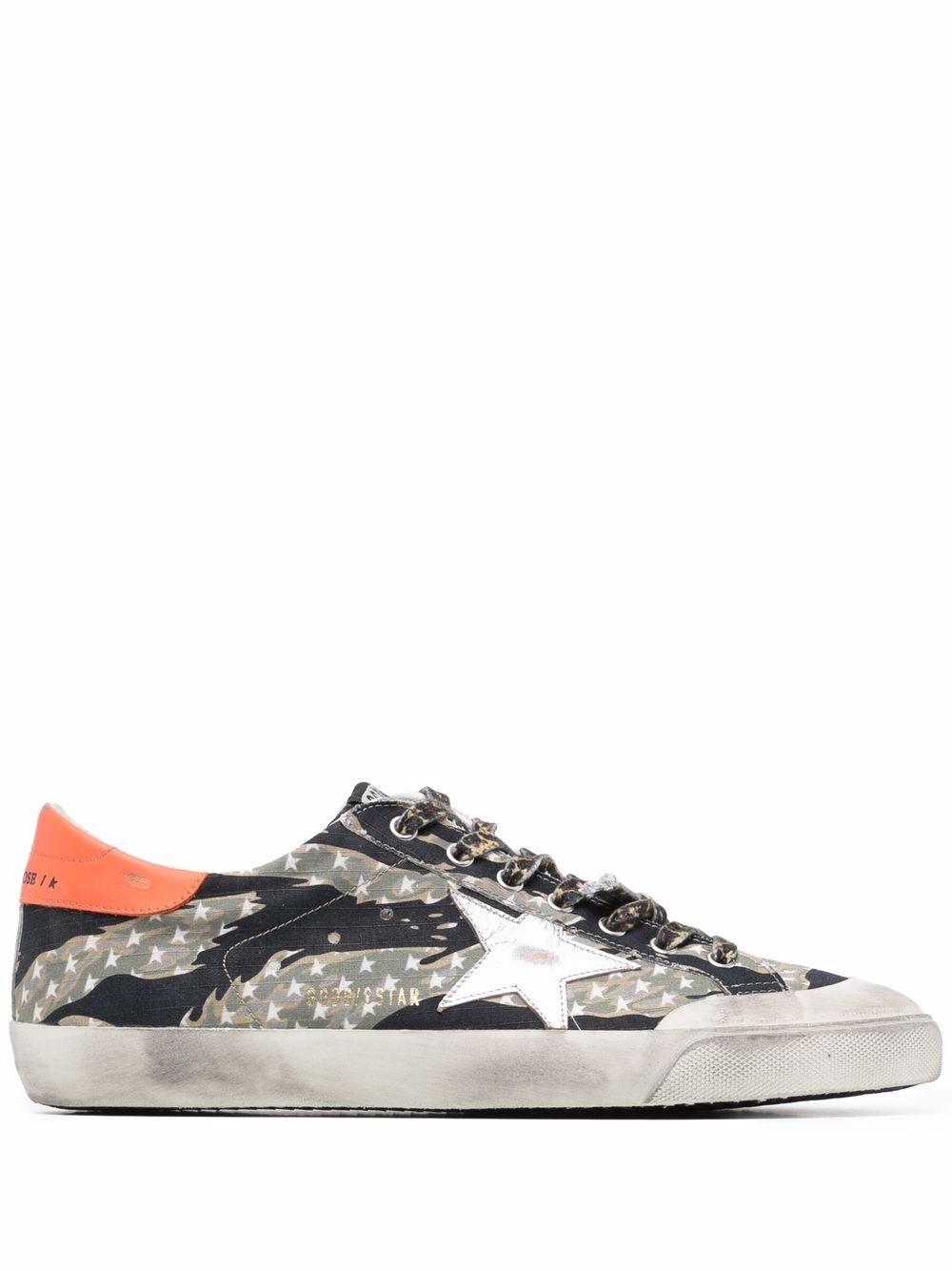Golden Goose SuperStar 低帮板鞋 - 黑色