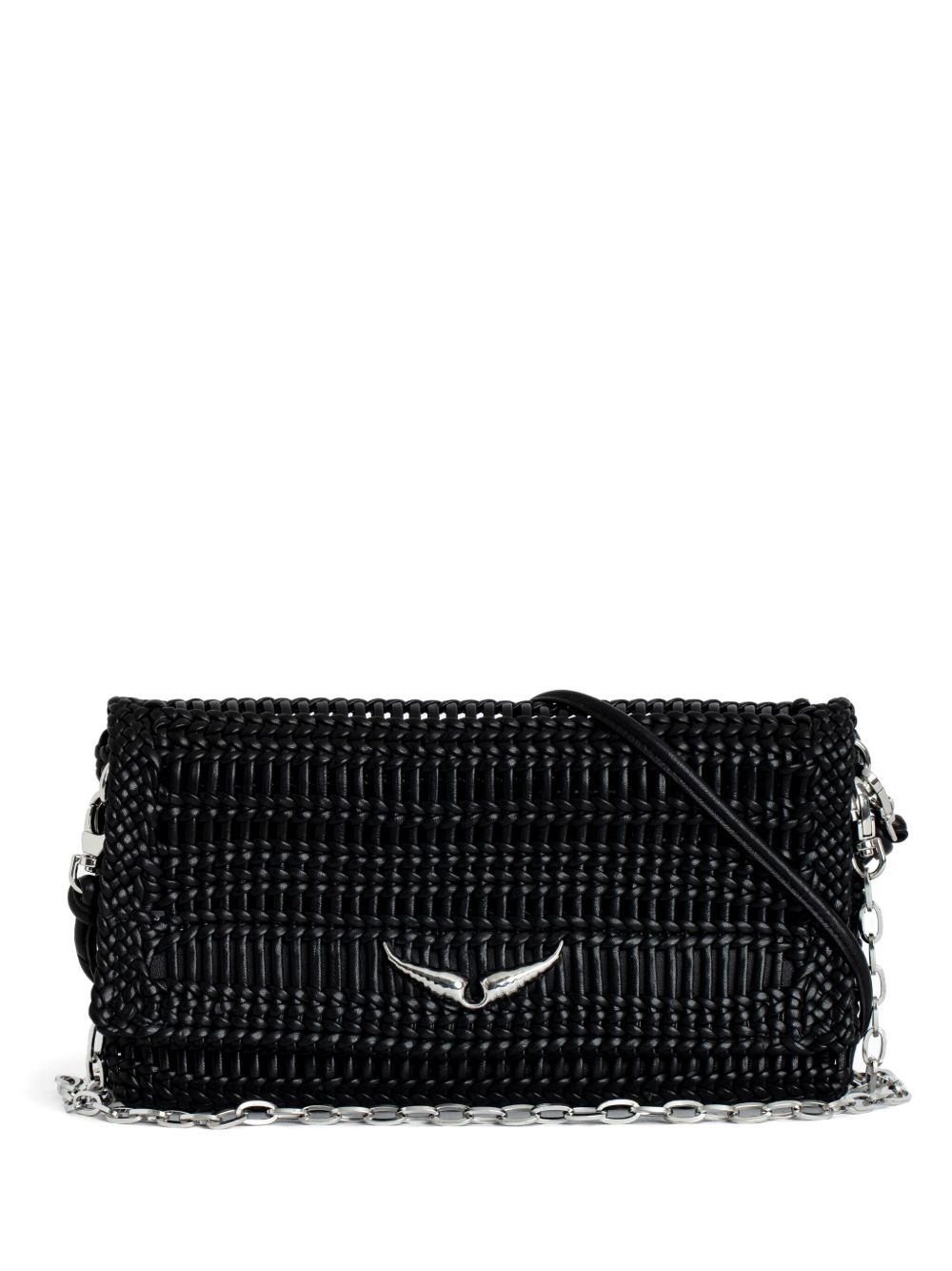 Zadig&Voltaire Rock Eternal 中号手拿包 - 黑色