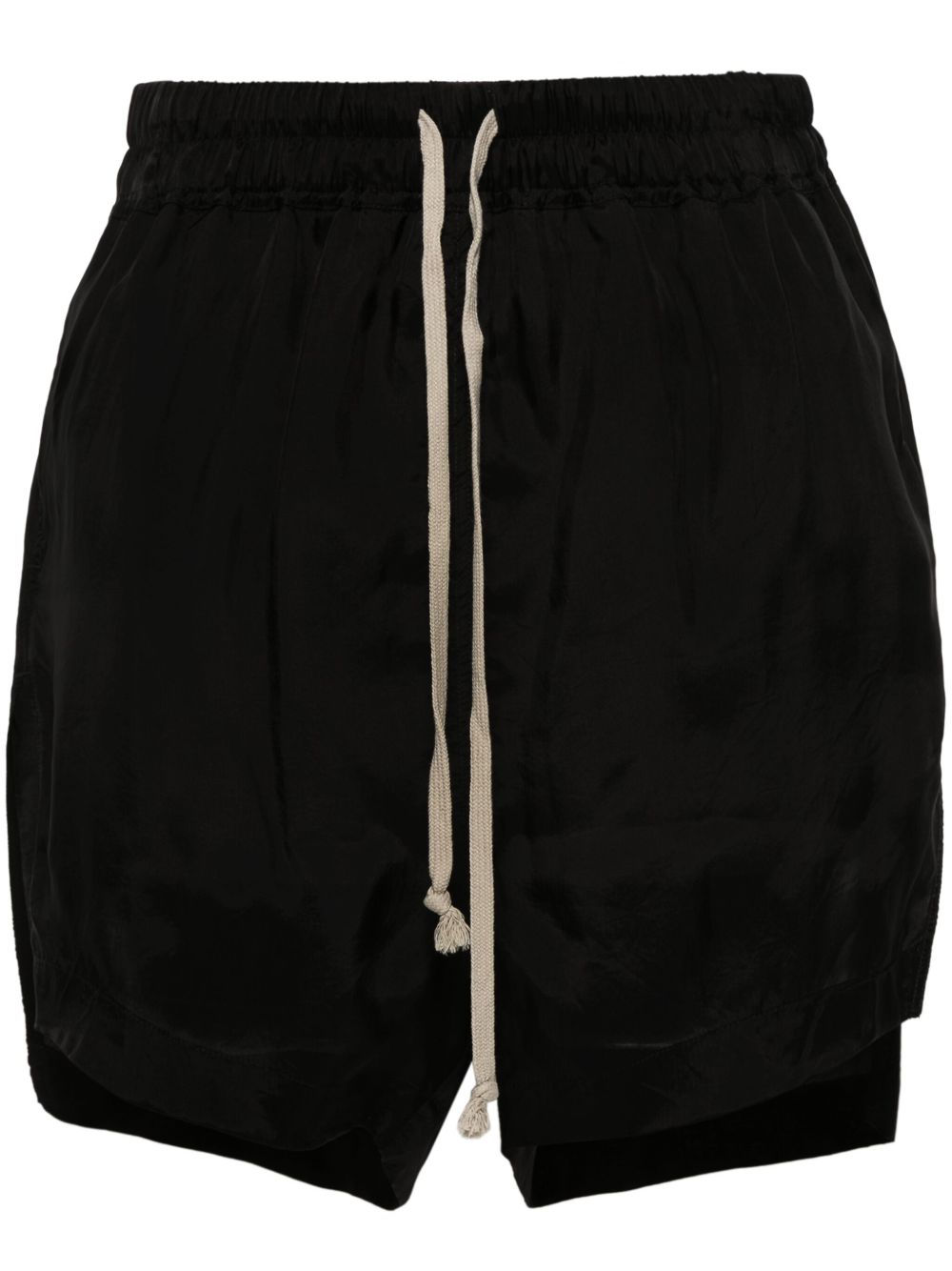 Rick Owens Boxers 垮裤设计短裤 - 黑色