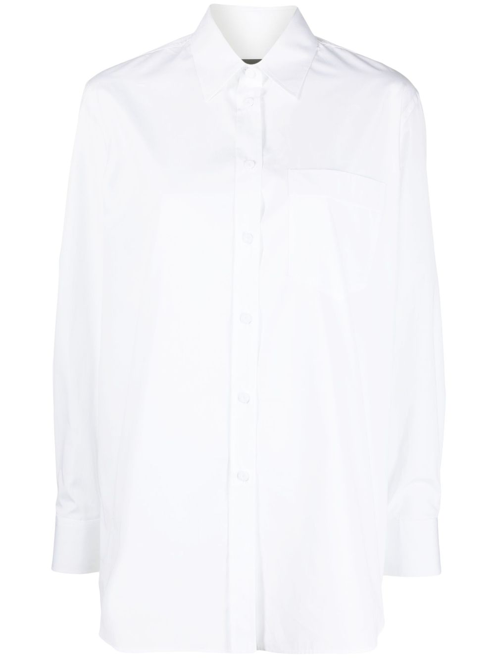 Giorgio Armani x 10 Corso Como 府绸衬衫 - 白色
