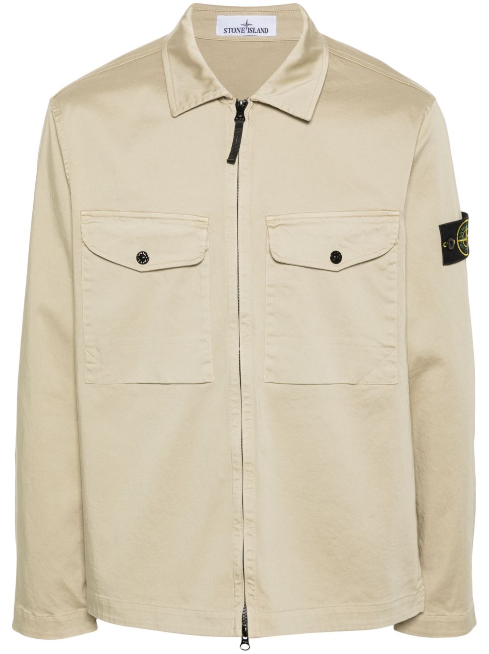 Stone Island 罗盘徽章夹克 - 中性色