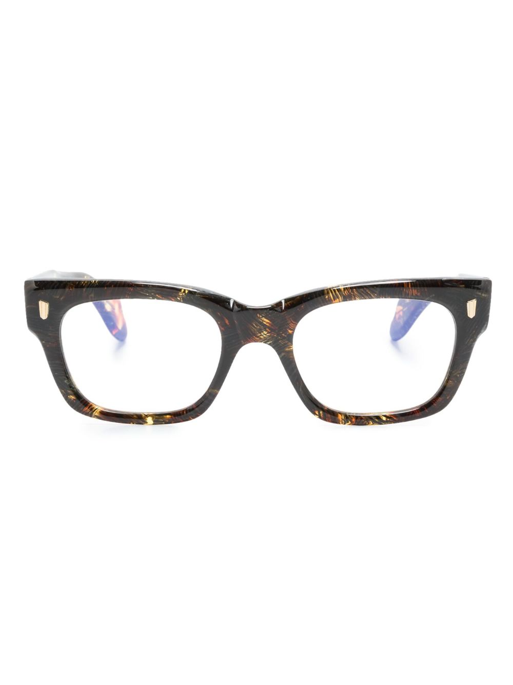 Cutler & Gross 1391 长方框眼镜 - 褐色