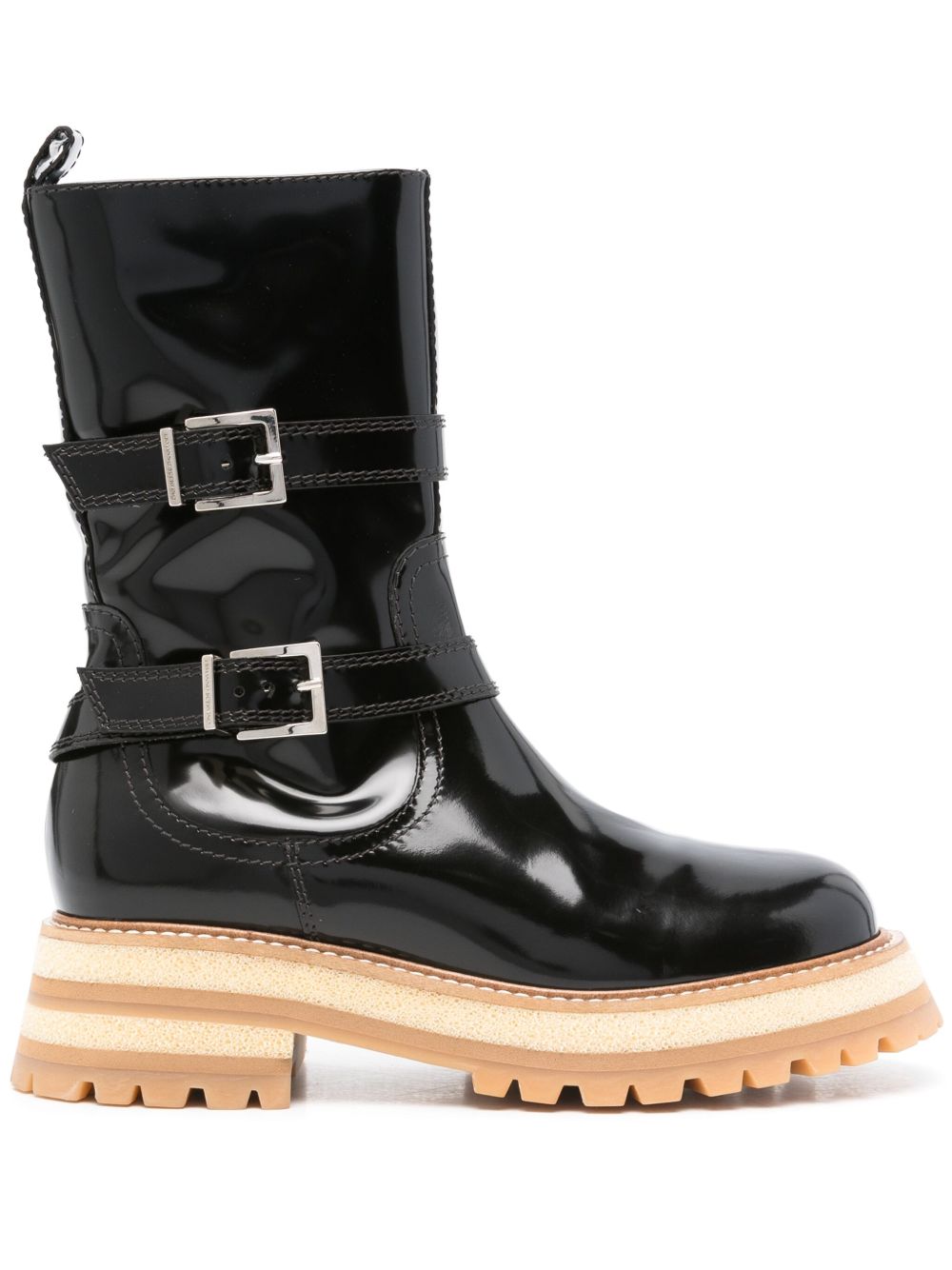 Ermanno Scervino Biker 短靴 - 黑色