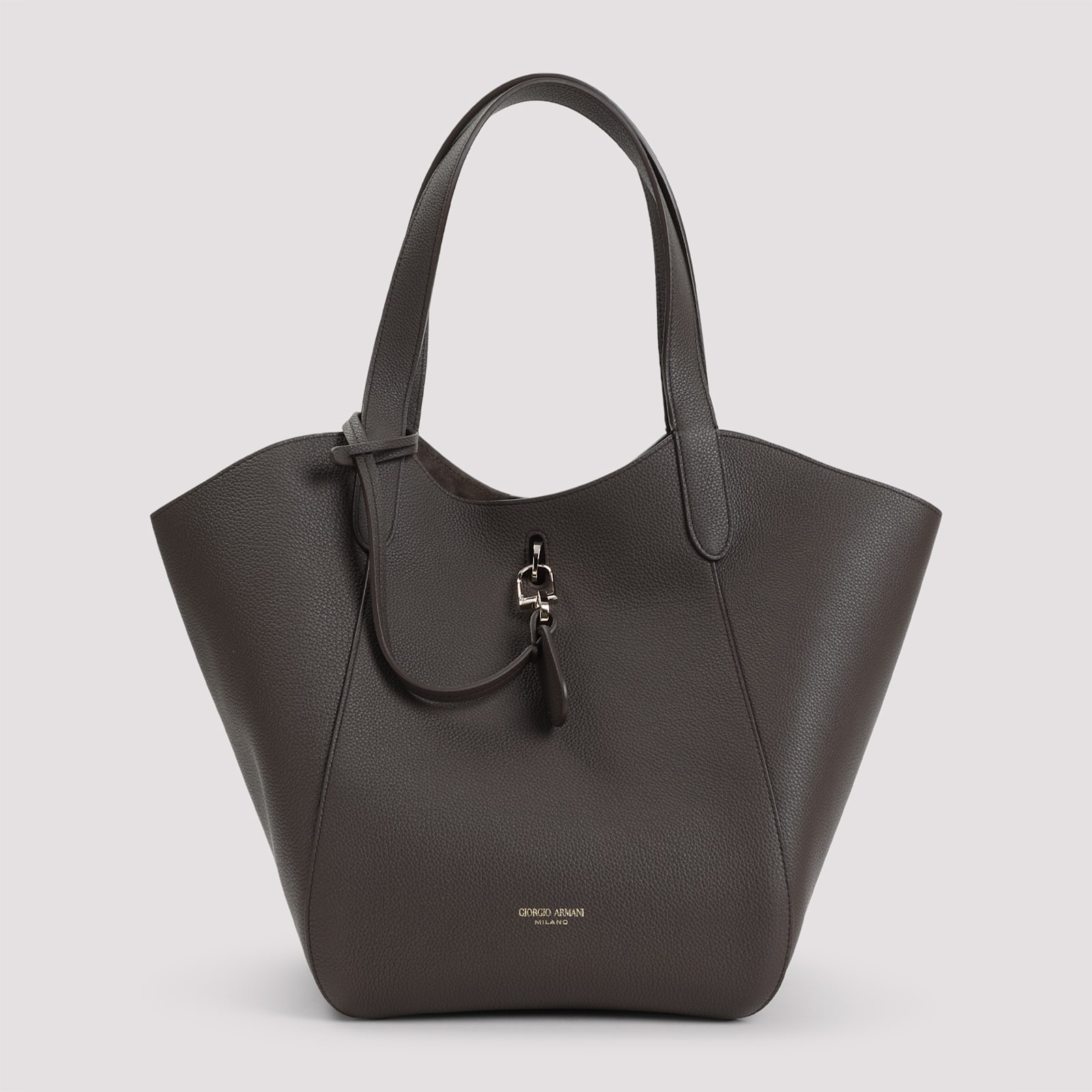 Giorgio Armani Calf Leather Shoulder Bag