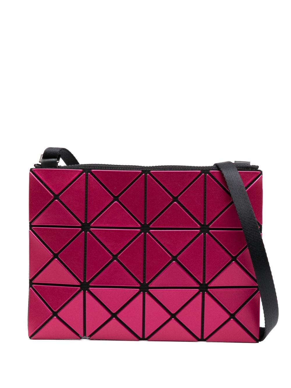 Bao Bao Issey Miyake Lucent 金属感斜挎包 - 粉色