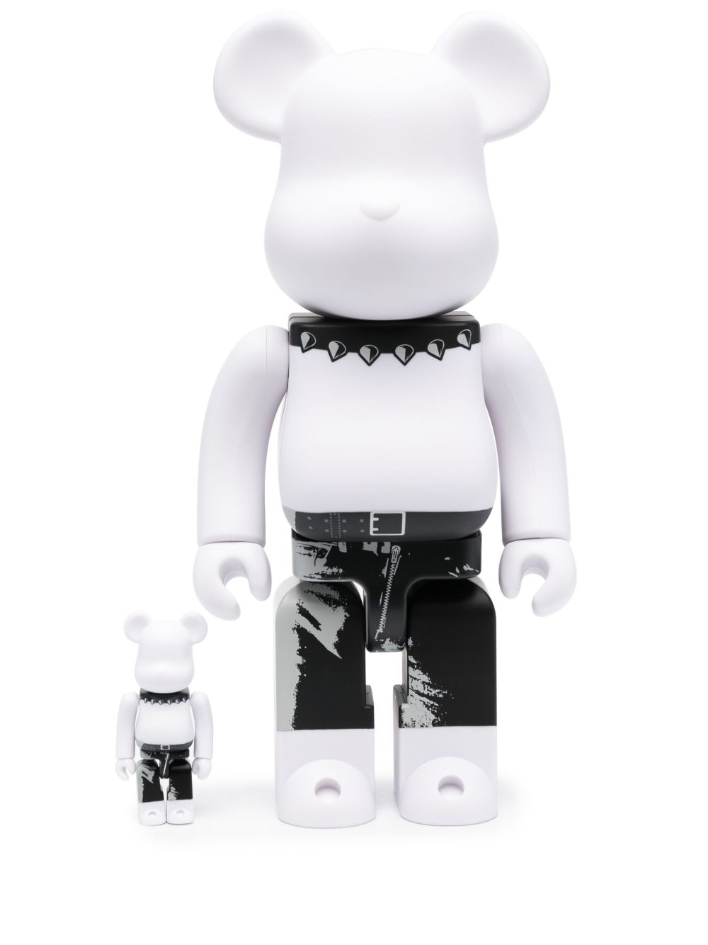 MEDICOM TOY The Rolling Stones Sticky Fingers BE@RBRICK 模型玩具套装 - 白色