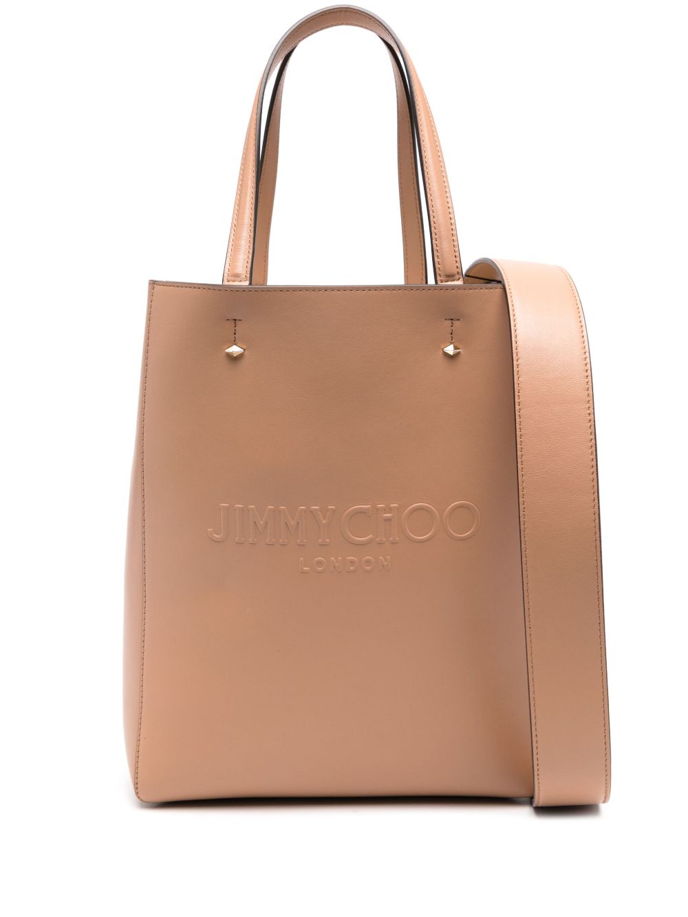 Jimmy Choo Lenny North-South 中号托特包 - 中性色