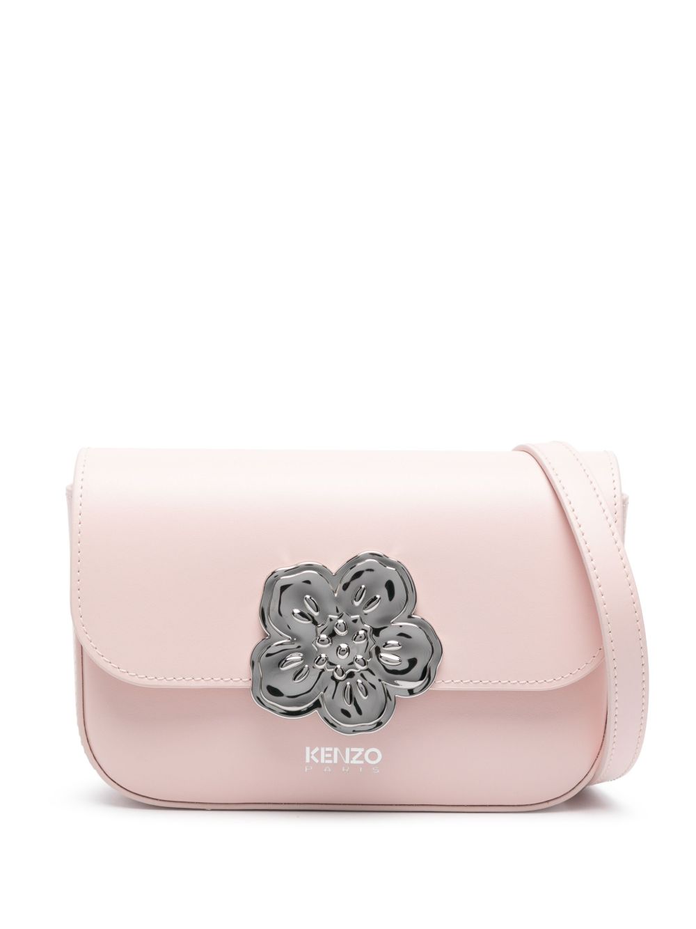 Kenzo Kenzo Boke 皮质斜挎包 - 粉色