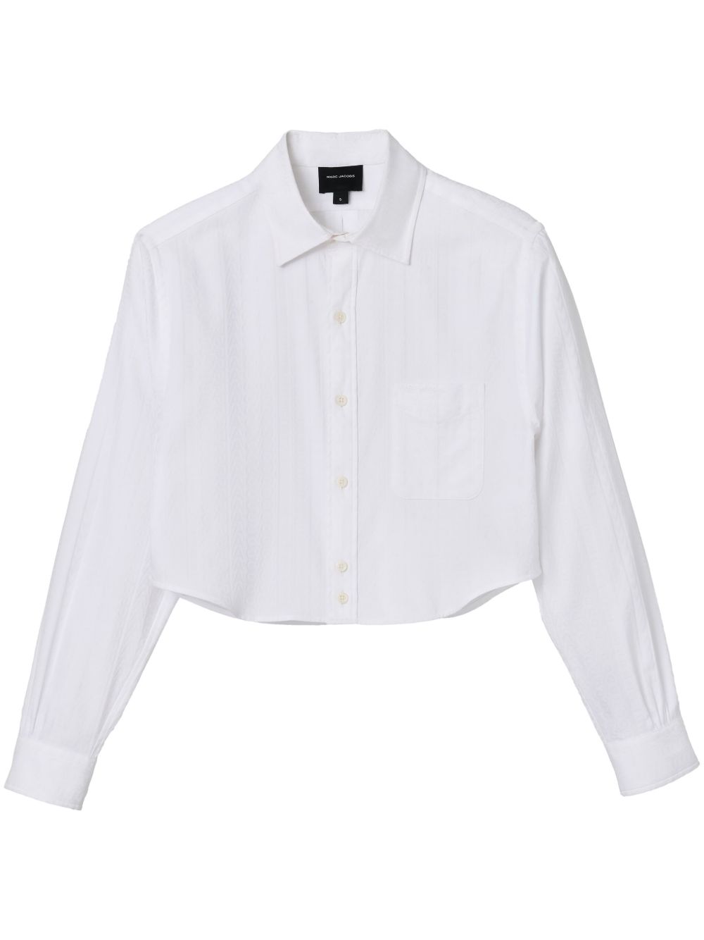 Marc Jacobs The Cropped Femme 衬衫 - 白色
