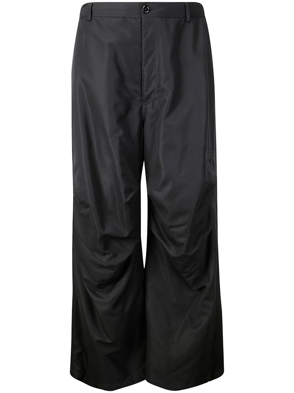 MM6 Maison Margiela 数字图案阔腿裤 - 900 BLACK