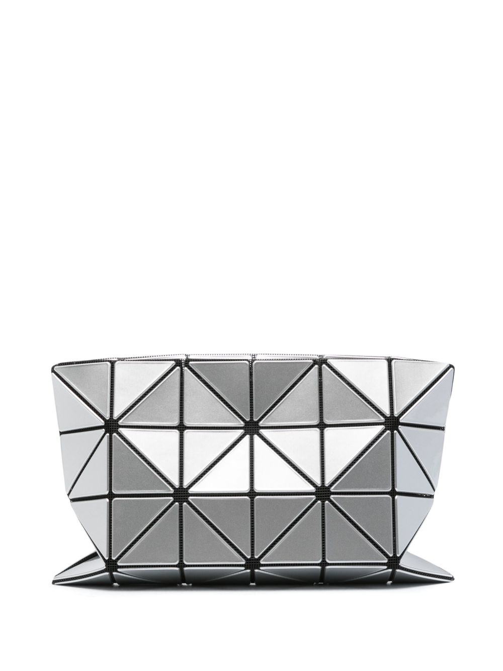 Bao Bao Issey Miyake Lucent 珐琅细节手拿包 - 银色
