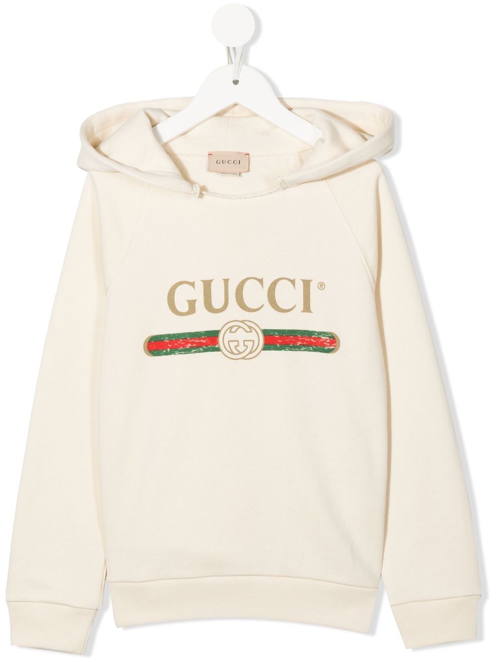 Gucci Kids logo印花卫衣 - 中性色