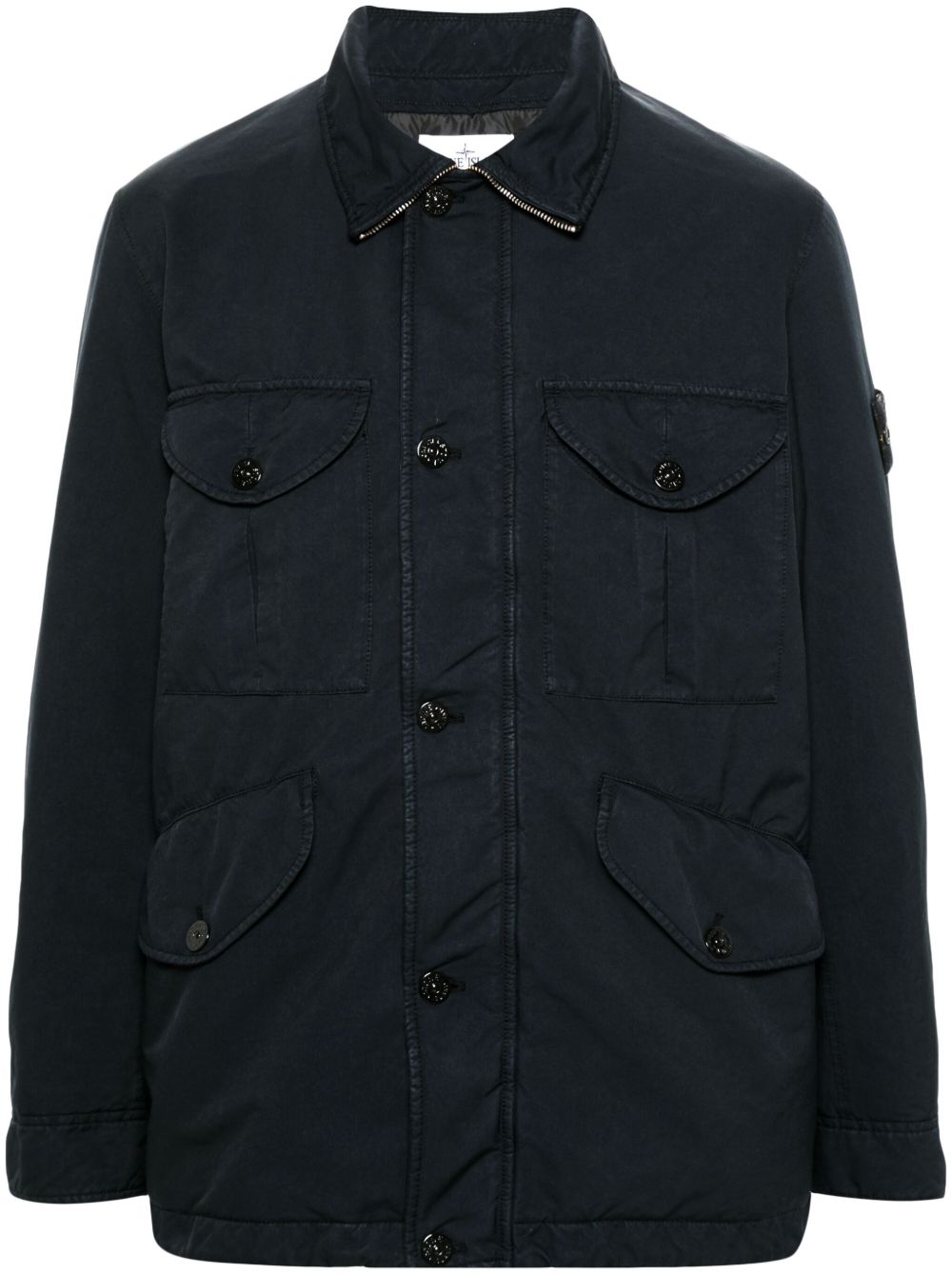 Stone Island David-TC 派克大衣 - 蓝色