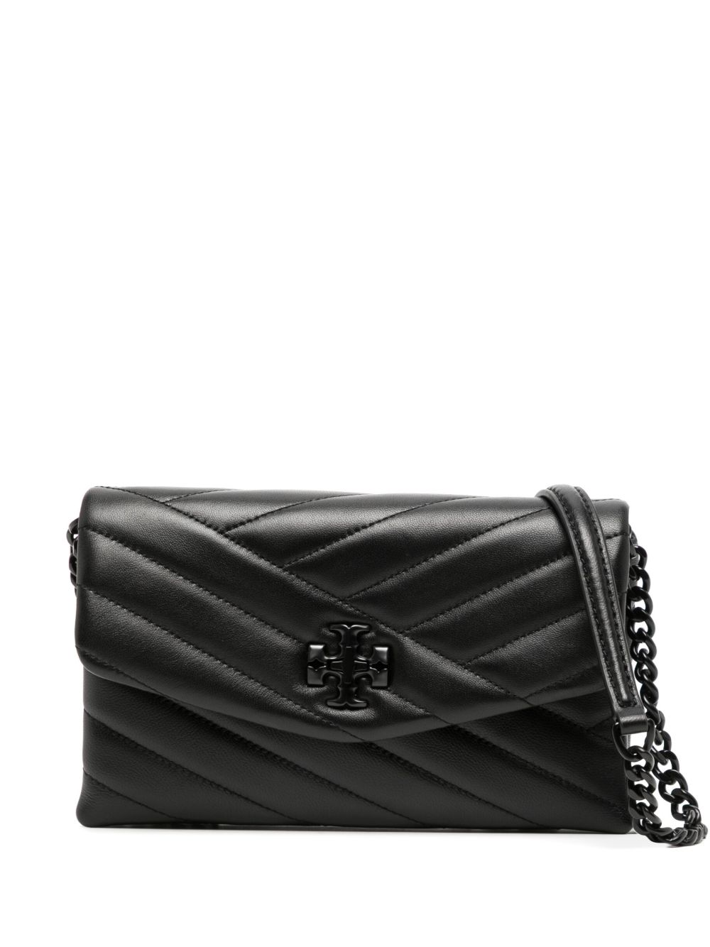 Tory Burch Kira 绗缝迷你包 - 黑色
