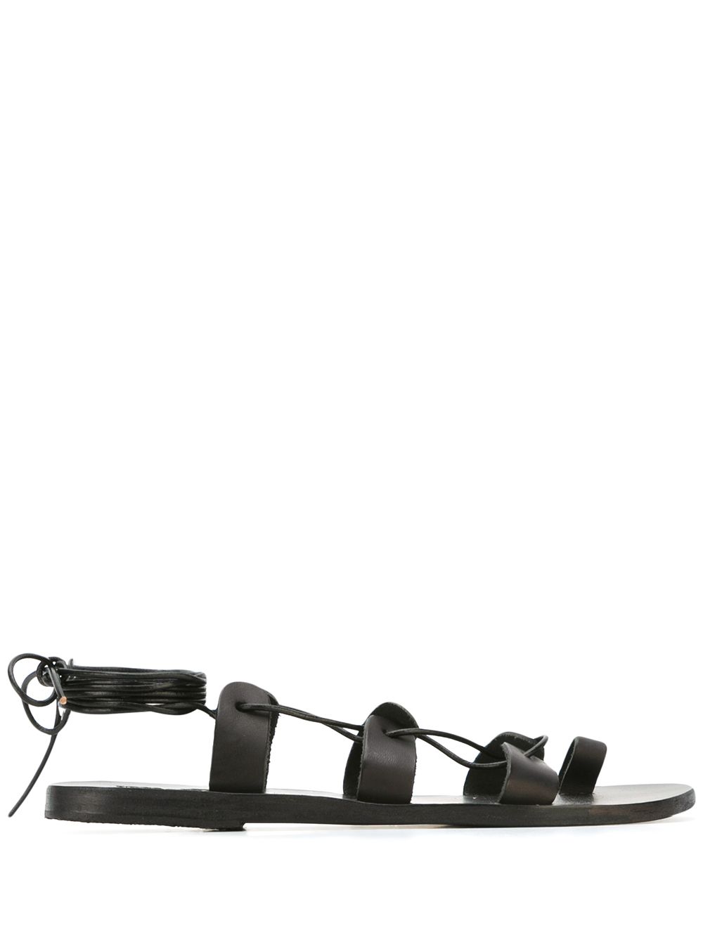 Ancient Greek Sandals 'Alcyone‘系带凉鞋 - 黑色